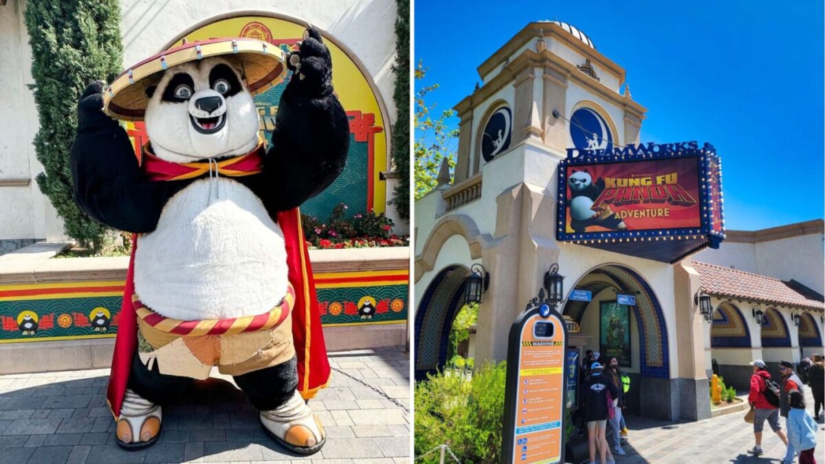 Po meet and greet, DreamWorks Theatre