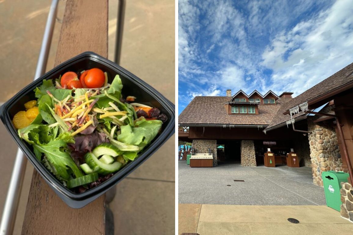 Lottawatta Lodge Florida Garden Salad and building
