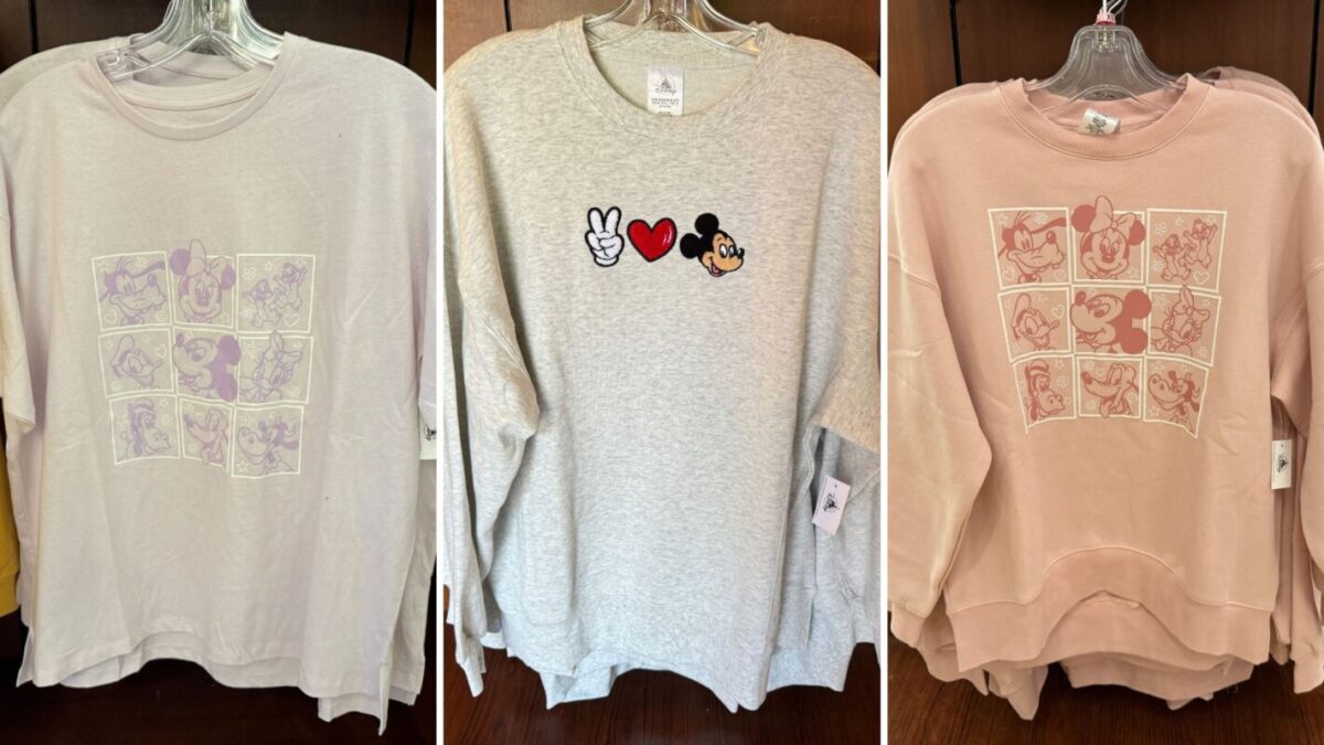 Retro Mickey & Friends apparel
