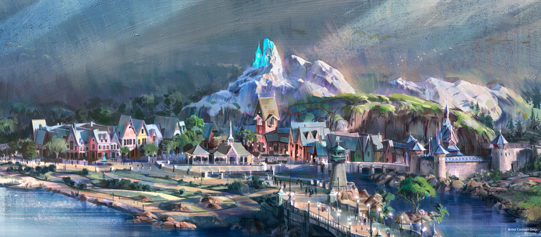 World of Frozen concept art