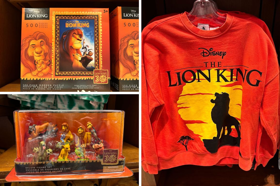 The Lion King 30th anniversary collection