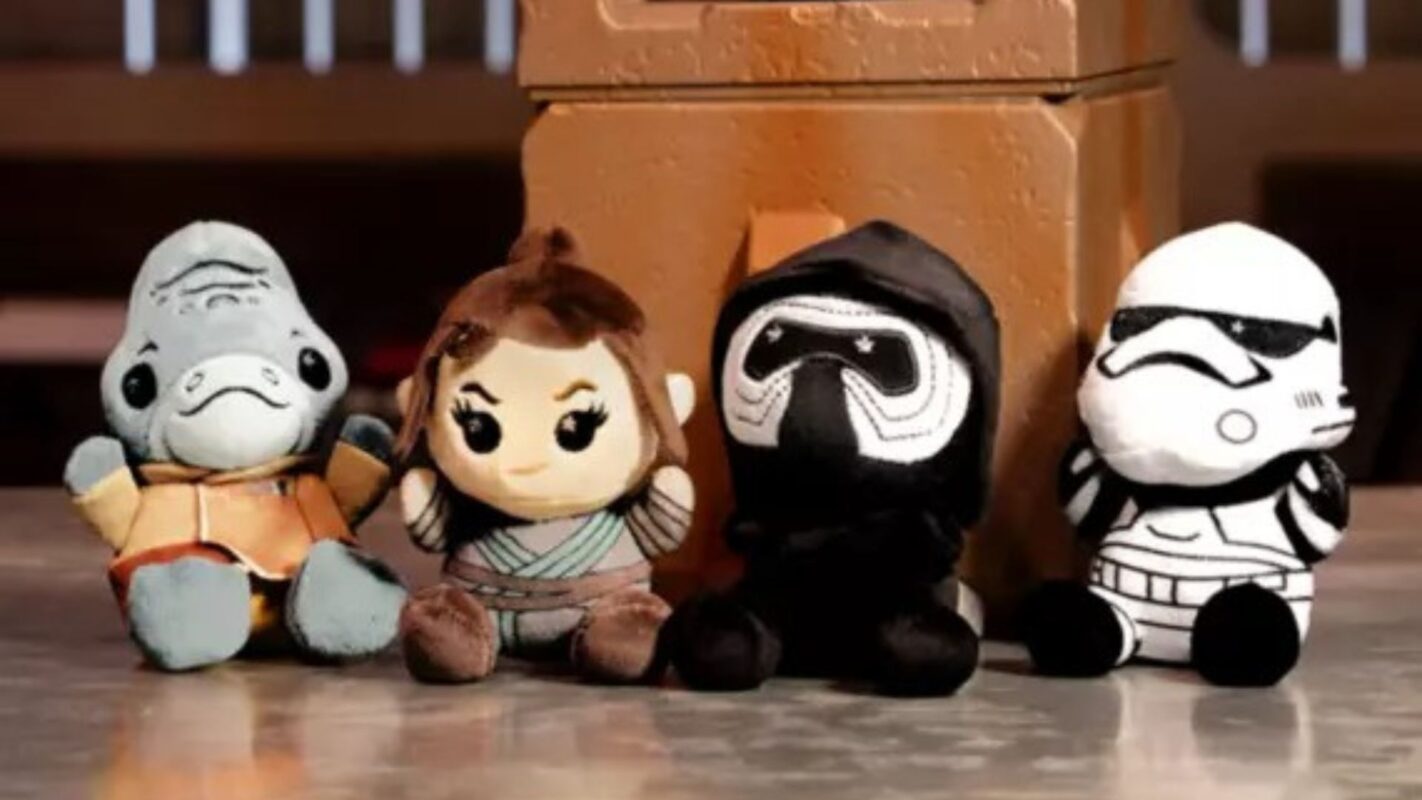 Star Wars: Rise of the Resistance plush: Bek, Rey, Kylo Ren, Stormtrooper