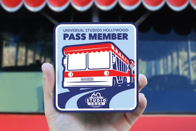 Universal Studios Hollywood Studio Tour 60th anniversary pass member magnet