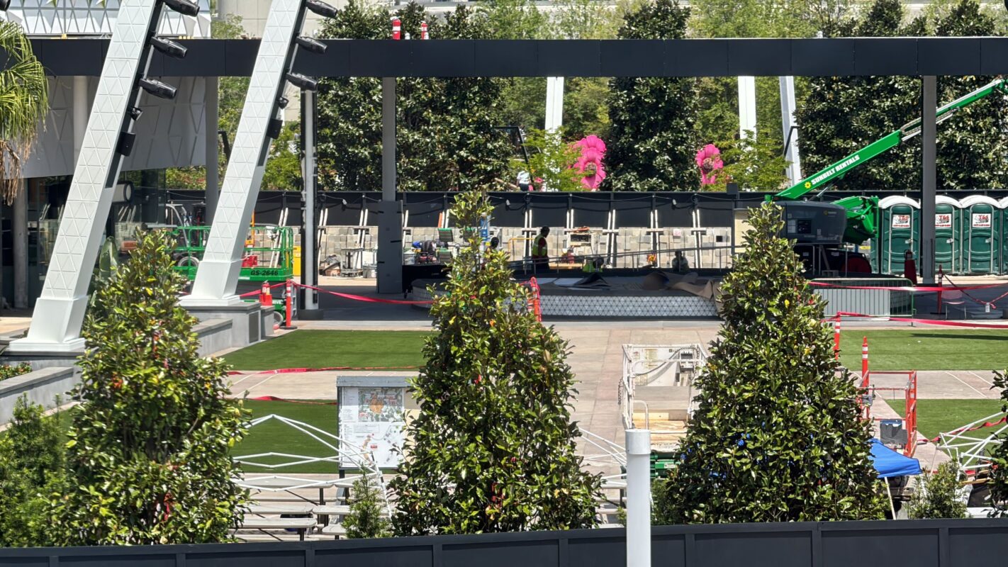 CommuniCore Plaza turf and stage