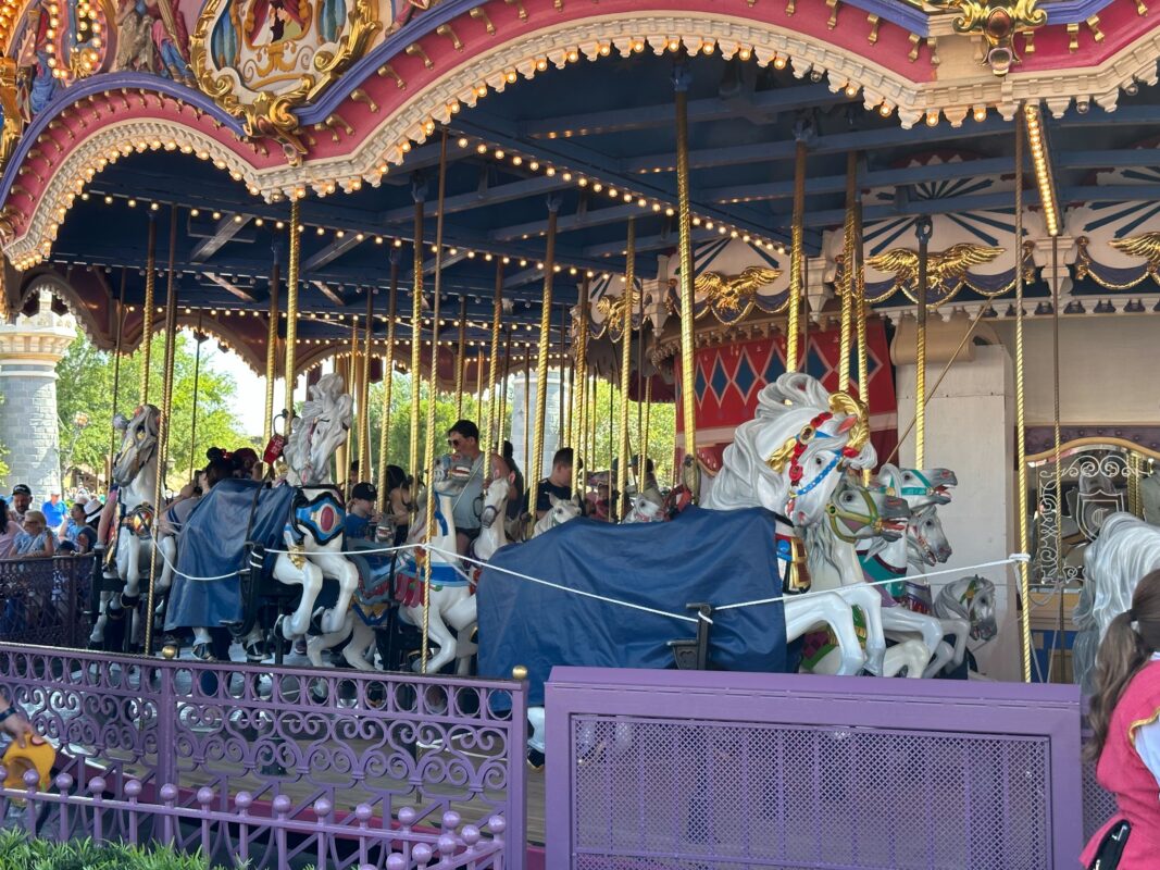 Prince Charming Regal Carrousel refurbishment