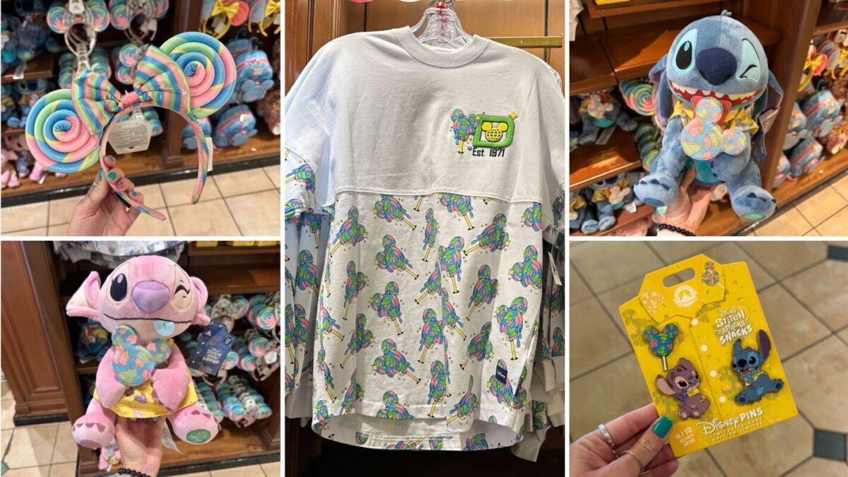 Stitch Attacks Snacks and Disney Eats lollipop collections