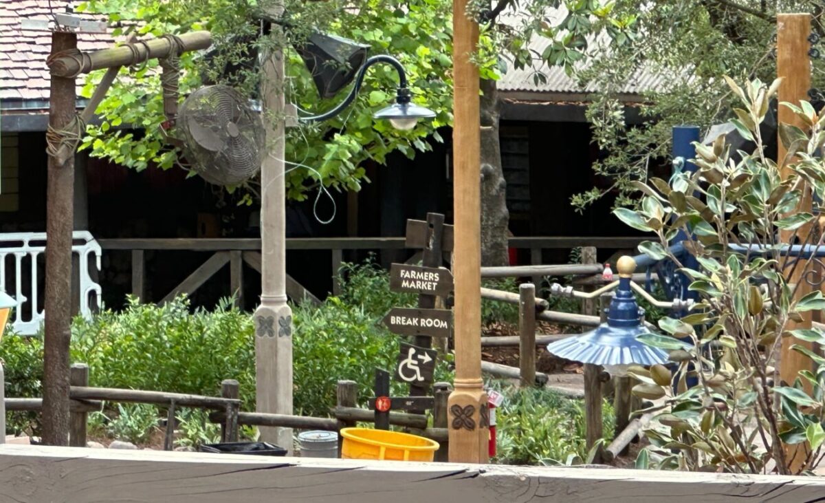 Farmers market, break room, handicap, height stick posts
