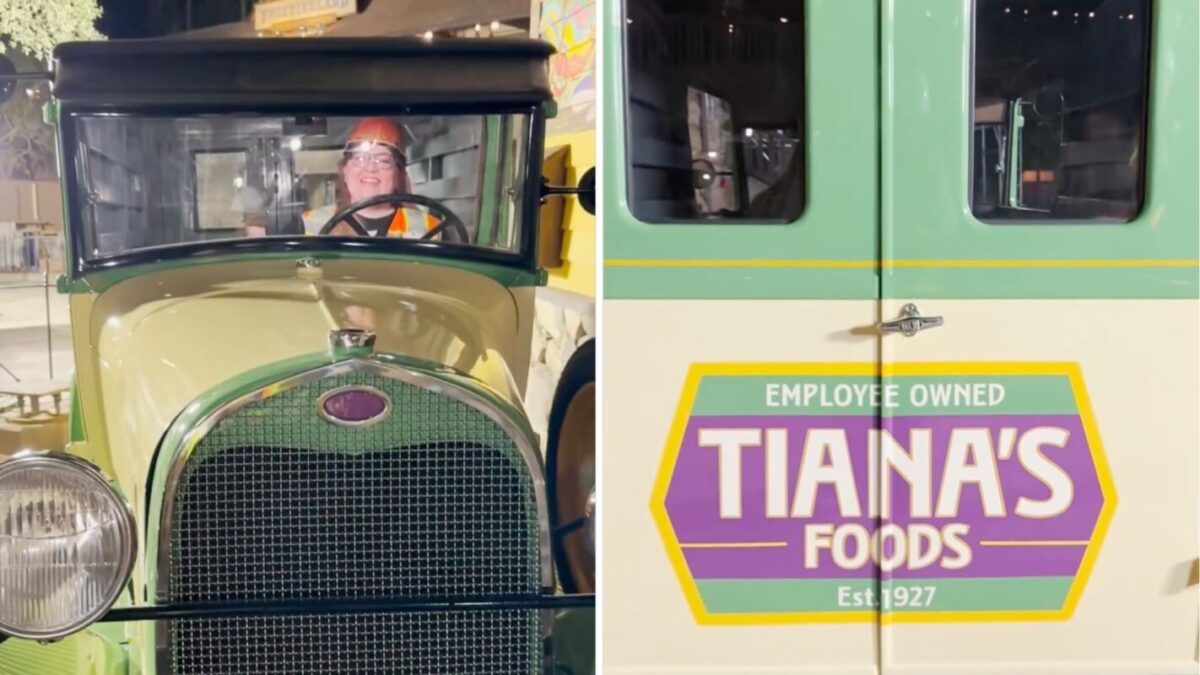 Tiana's Foods delivery truck preview