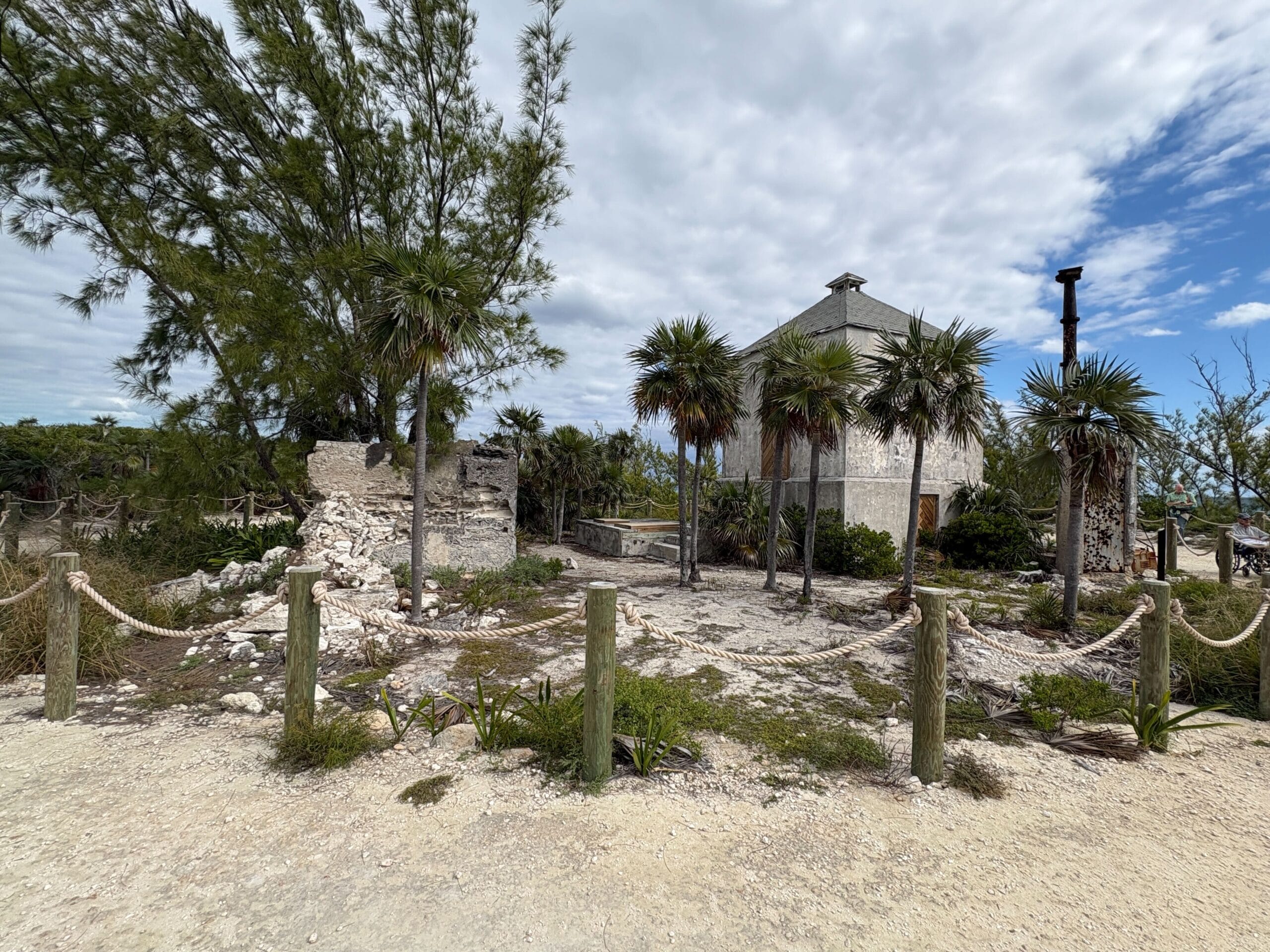 Nature trail on Disney's Lookout Cay at Lighthouse Point island