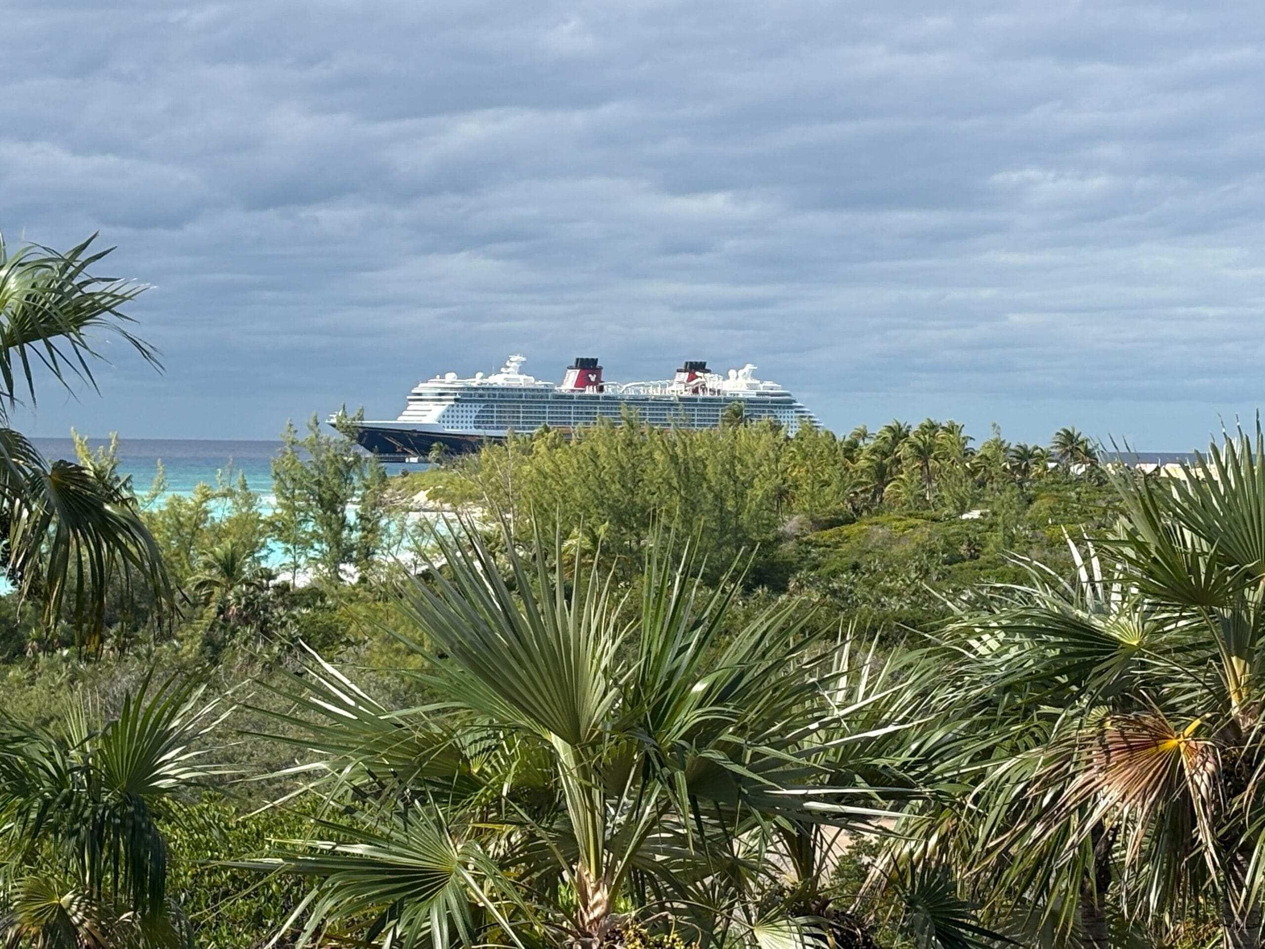 Nature trail on Disney's Lookout Cay at Lighthouse Point island