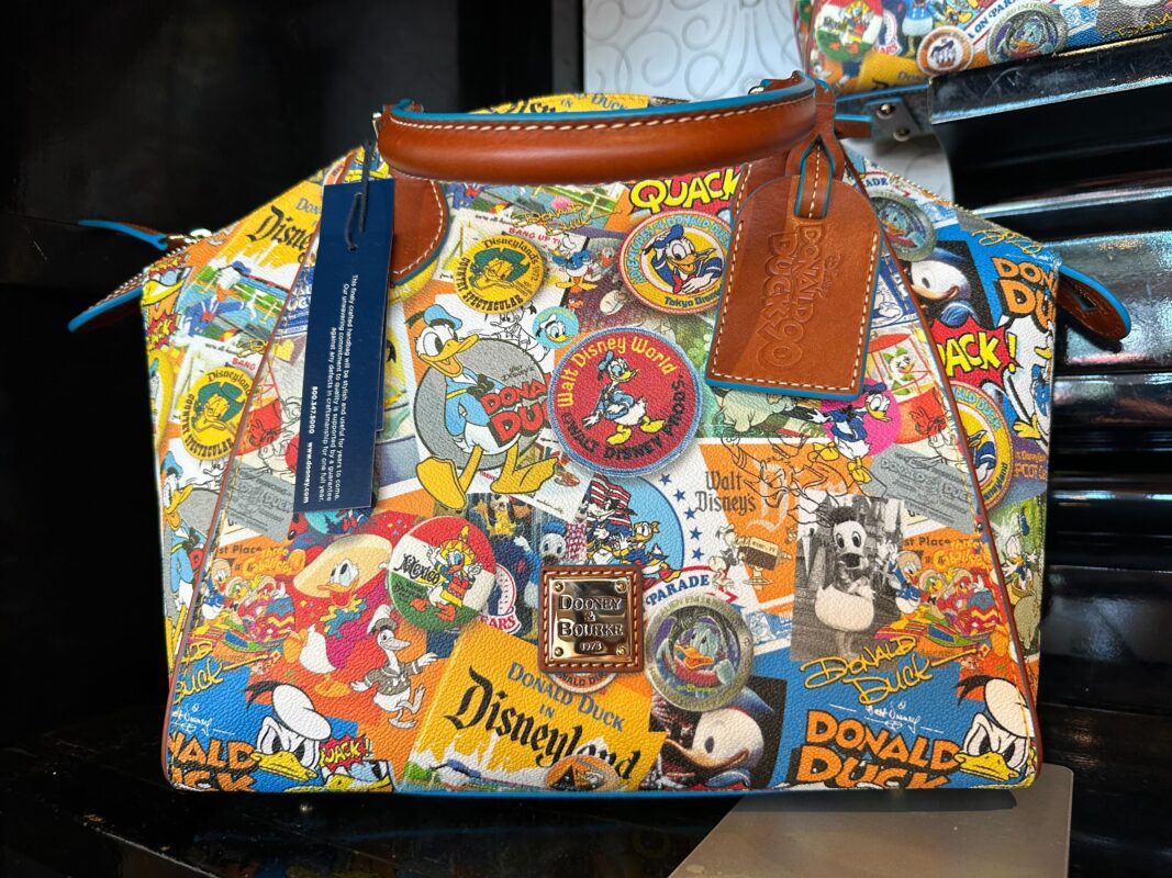 New Donald Duck 90th Anniversary Dooney & Bourke Bags at