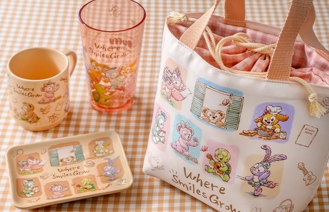 New Duffy & Friends 'Where Smiles Grow' Merchandise, Menu Items