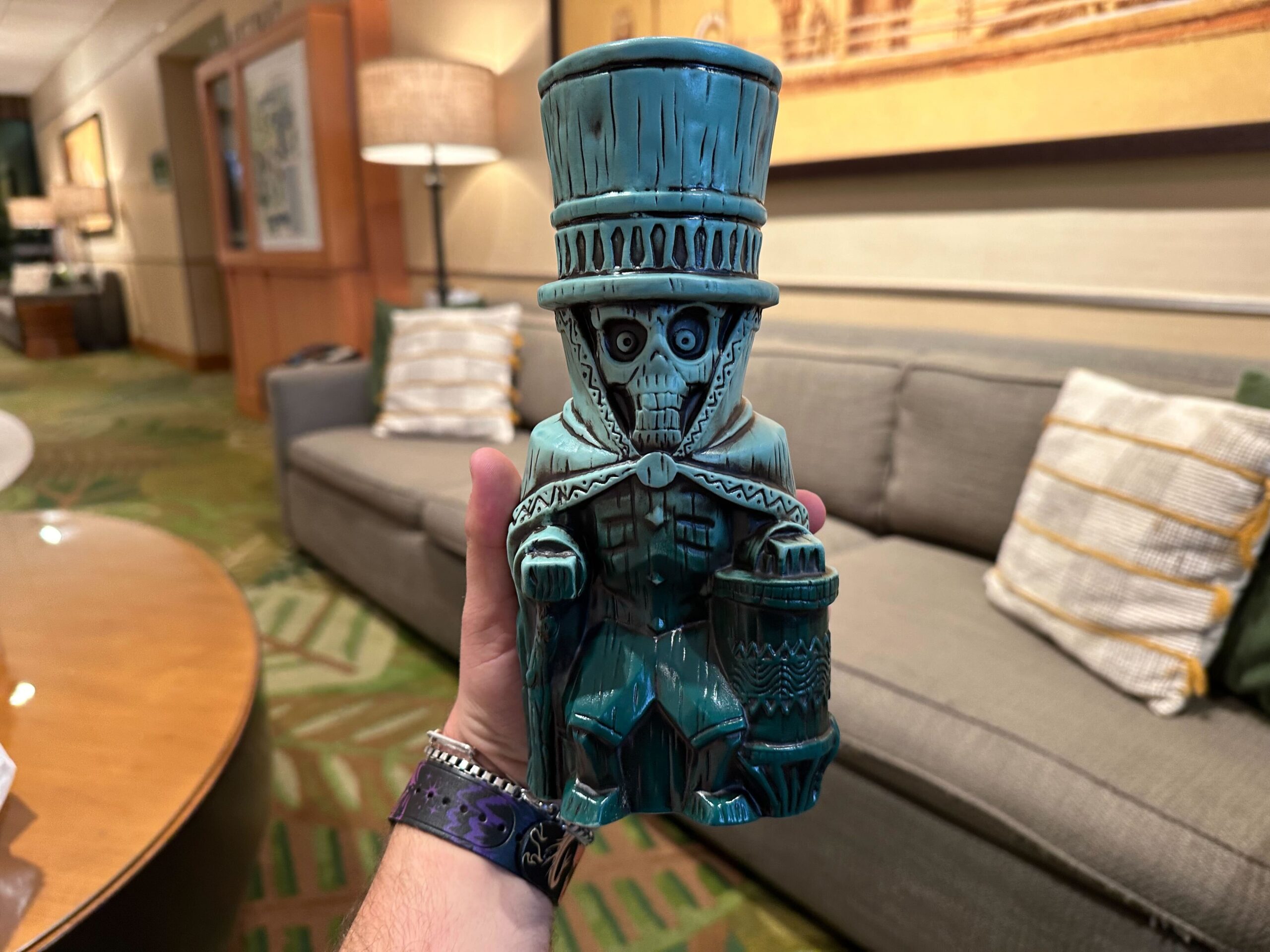 Hatbox Ghost and Madame Leota Tiki Mugs Arrive at Disneyland