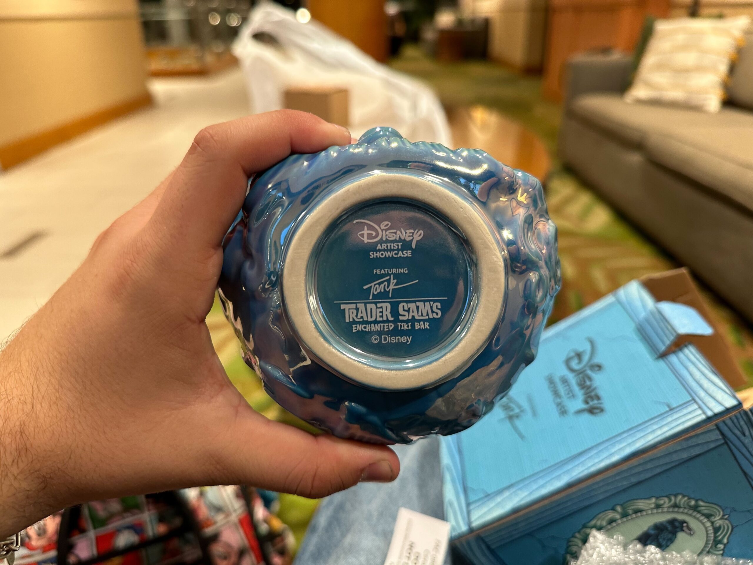 Hatbox Ghost and Madame Leota Tiki Mugs Arrive at Disneyland