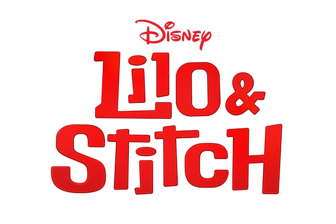Red "Lilo & Stitch" logo with the Disney branding above it on a white background.
