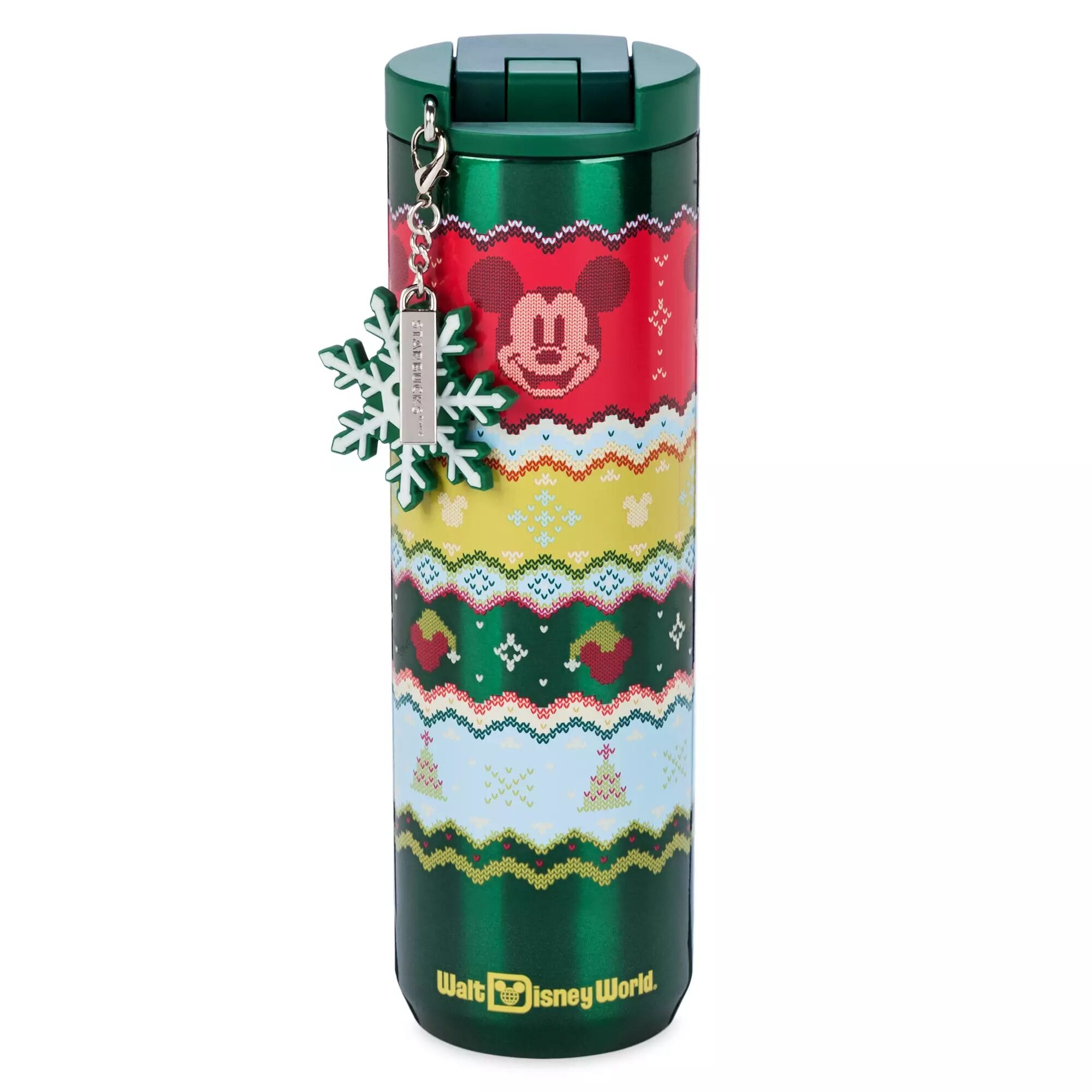 New Disney Parks Holiday Starbucks Tumblers and Bottles Available
