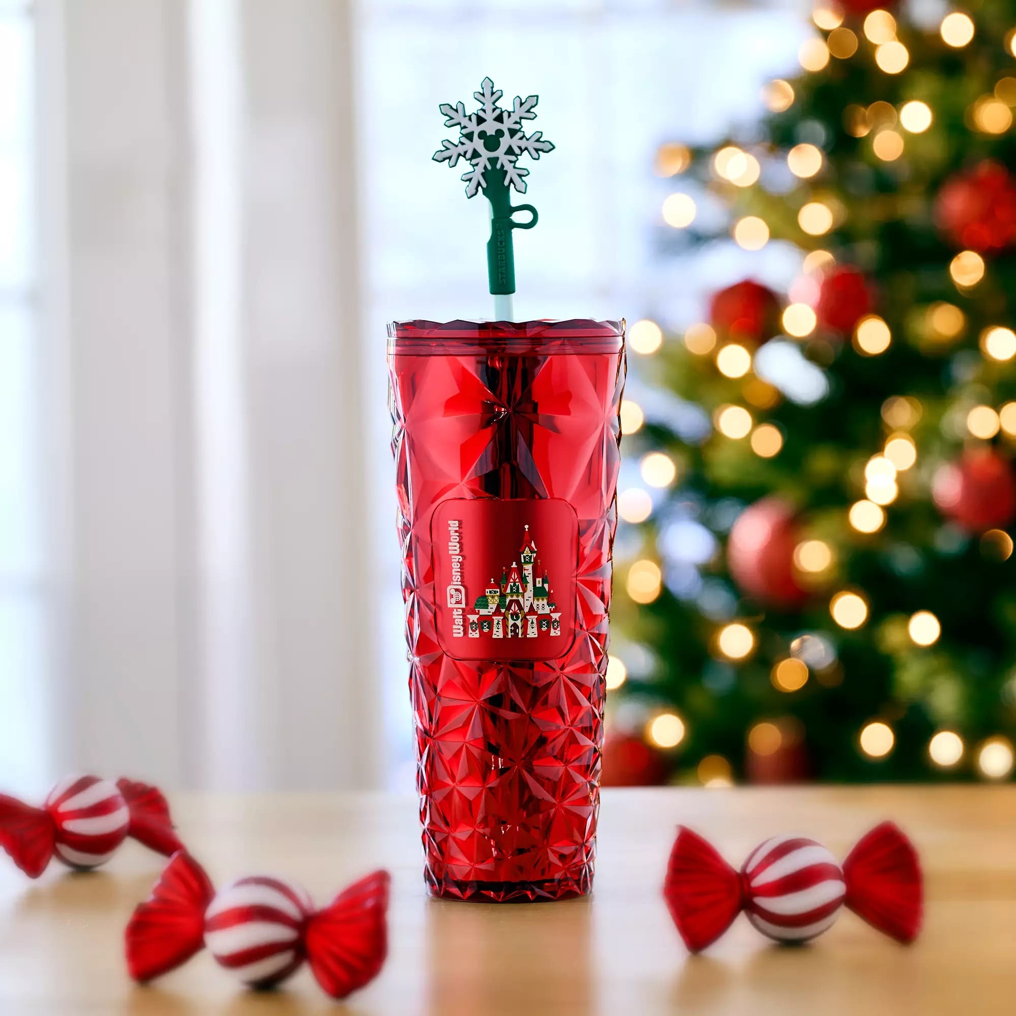 New Disney Parks Holiday Starbucks Tumblers and Bottles Available