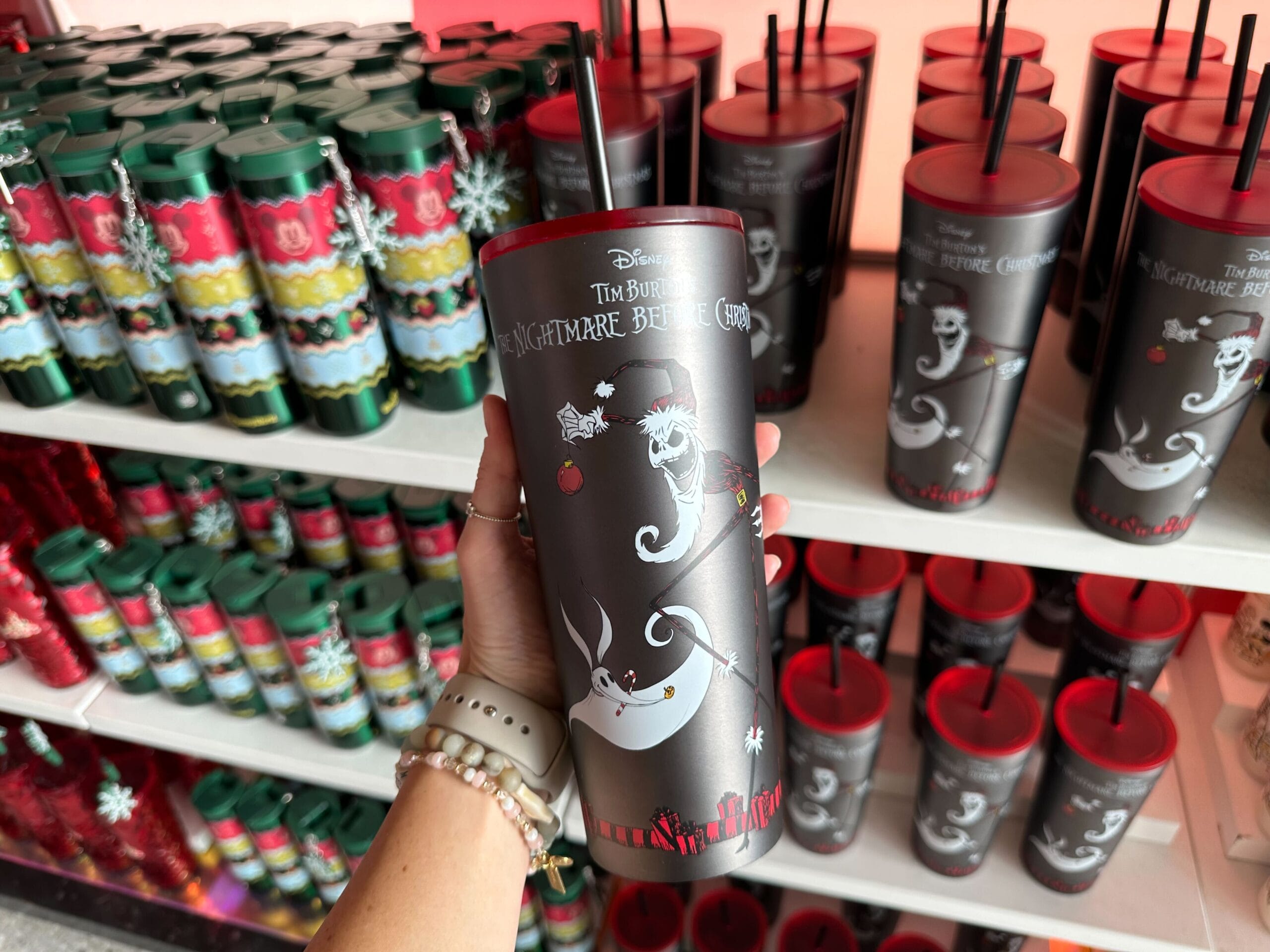 New 'Nightmare Before Christmas' & Holiday Starbucks Tumblers at