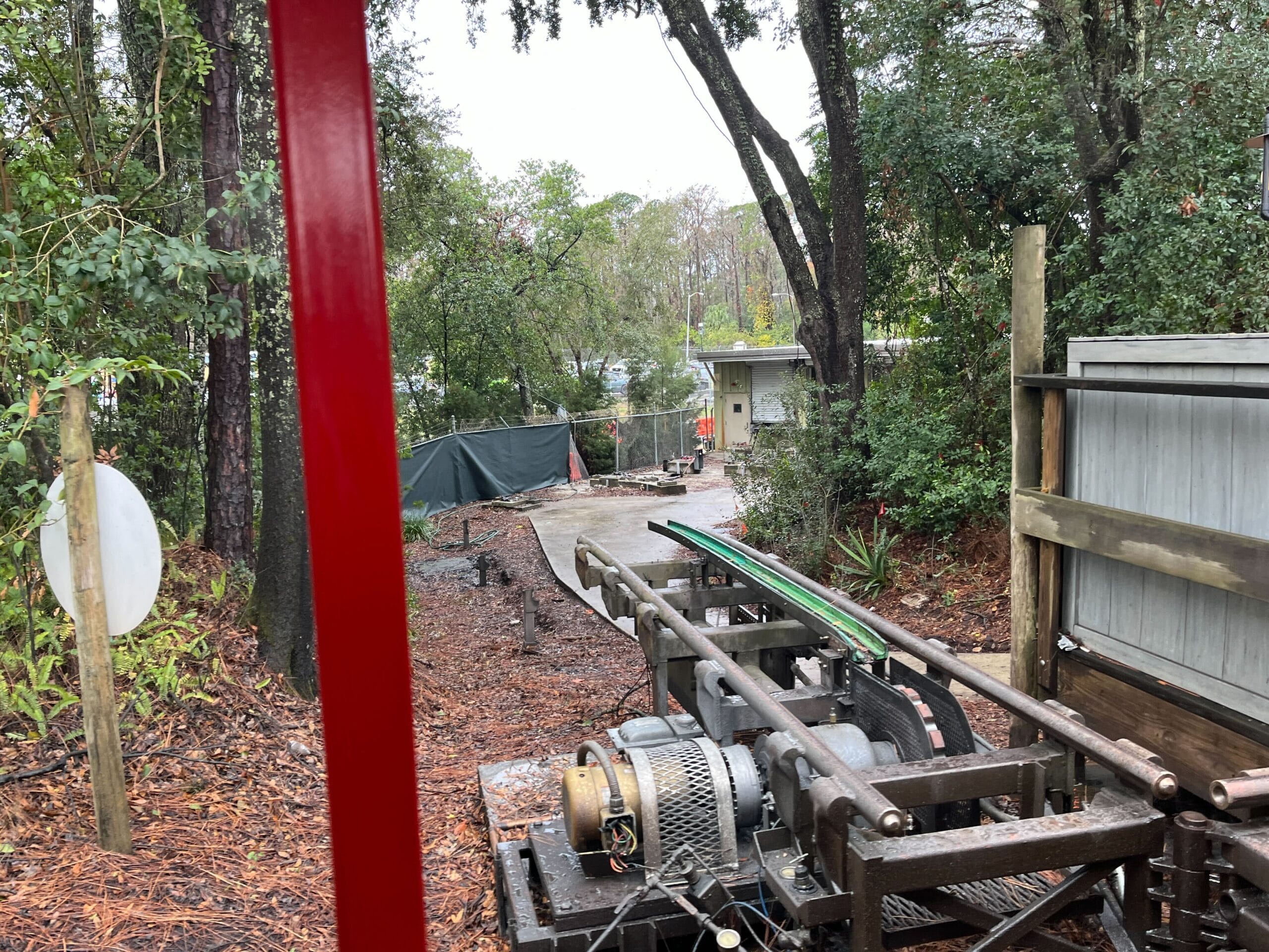 Jackhammer Work and Even More Scaffolding at Big Thunder Mountain