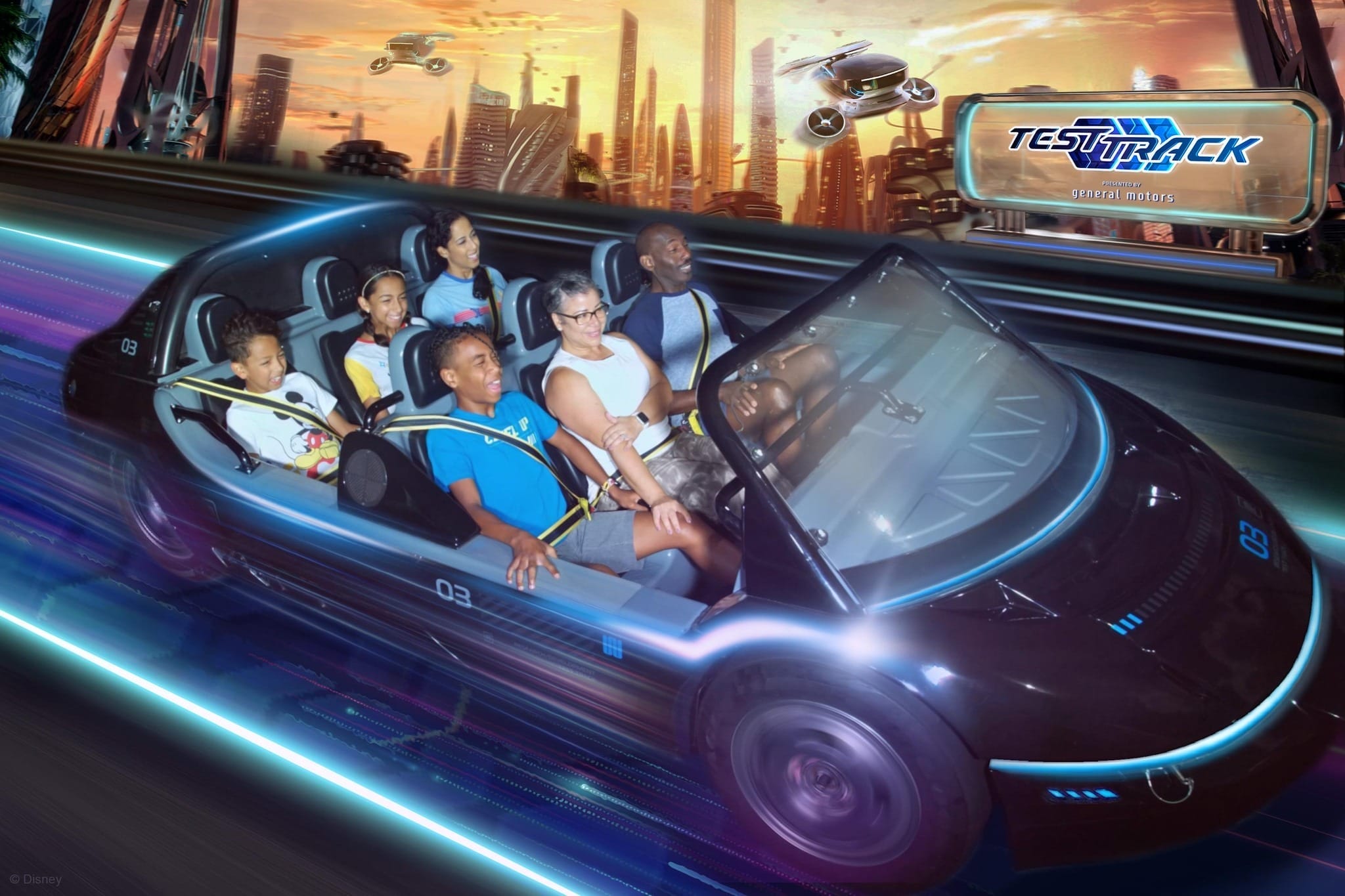 Test track soft opening to all guests before official test track reopening