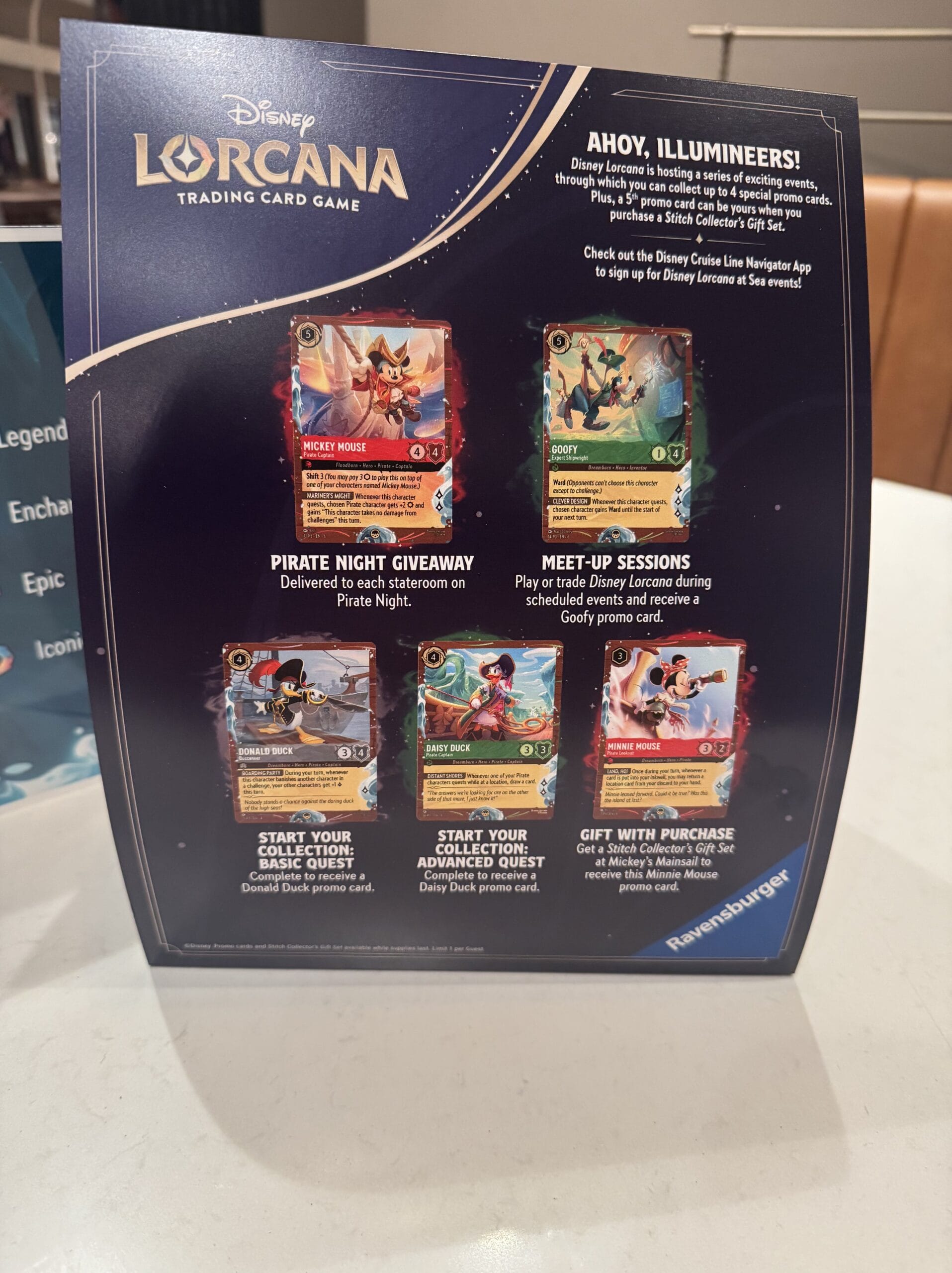 how to get disney lorcana promo cards Amazon.com: Disney Lorcana Trading Card Game, Includes 2 Ready-to-Play  Decks Each Includes 1 Booster Pack, Plus 4 Additional Booster Packs and 1 Promo  Card : Toys & Games main image 0