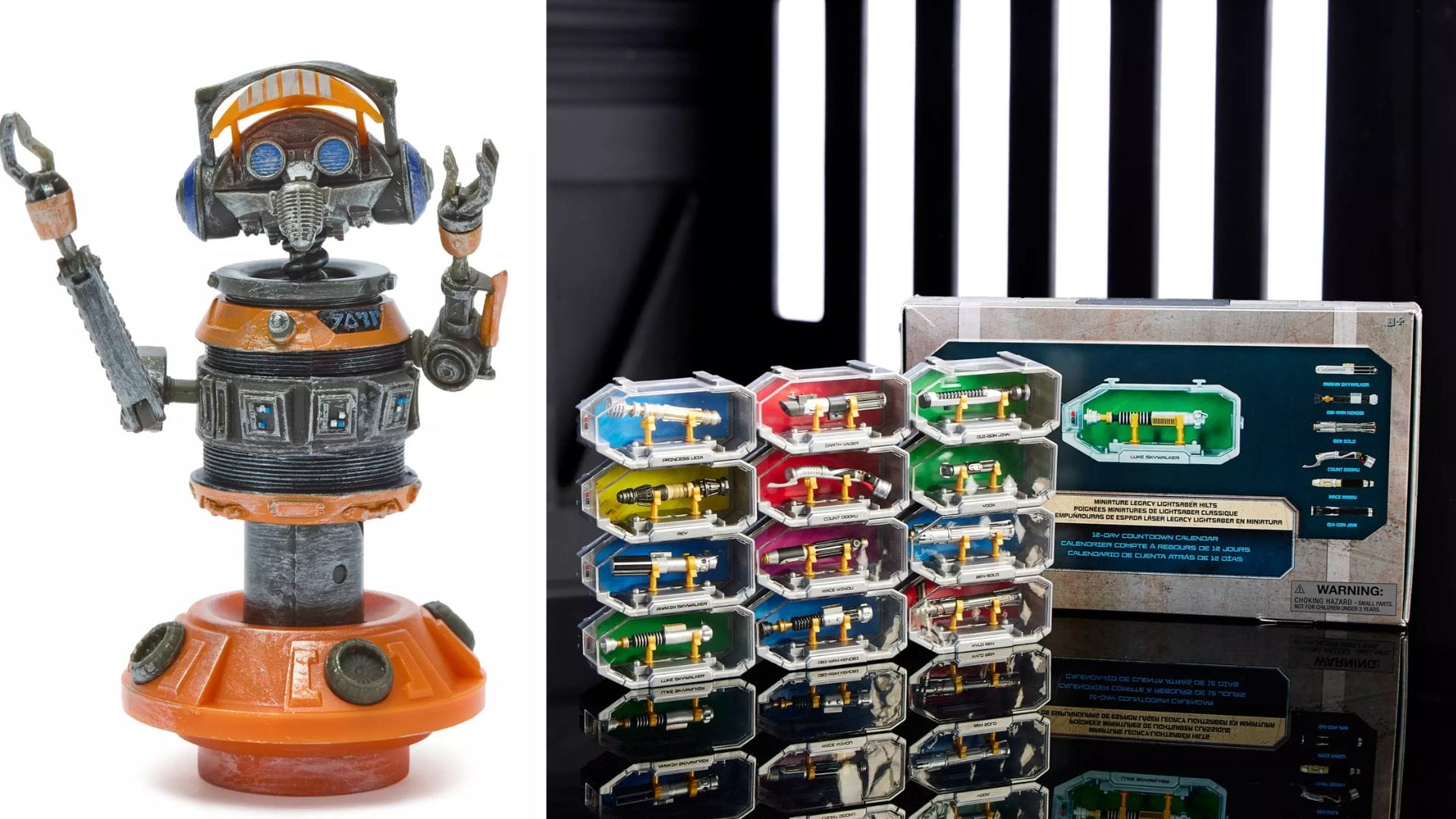 DJ Rex Action Figure stands beside colorful toy capsules, reminiscent of Disneyland merchandise found near iconic park attractions.