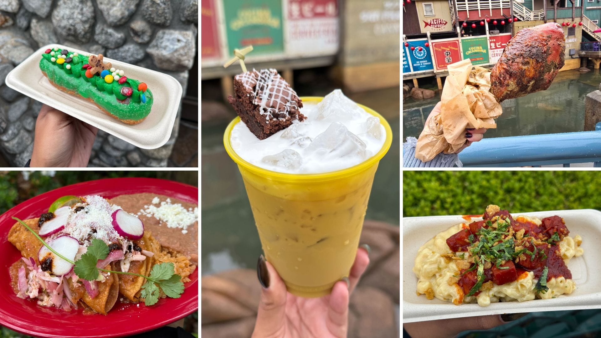 REVIEW: All NEW Food and Beverages at the 2025 Festival of the Holidays at Disney California Adventure