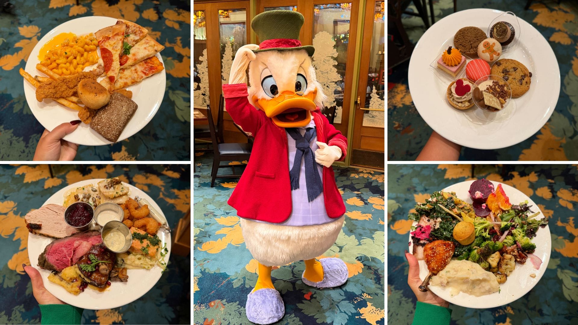 REVIEW: Dine on Holiday Food With Mickey's Christmas Carol Characters at Storytellers Cafe