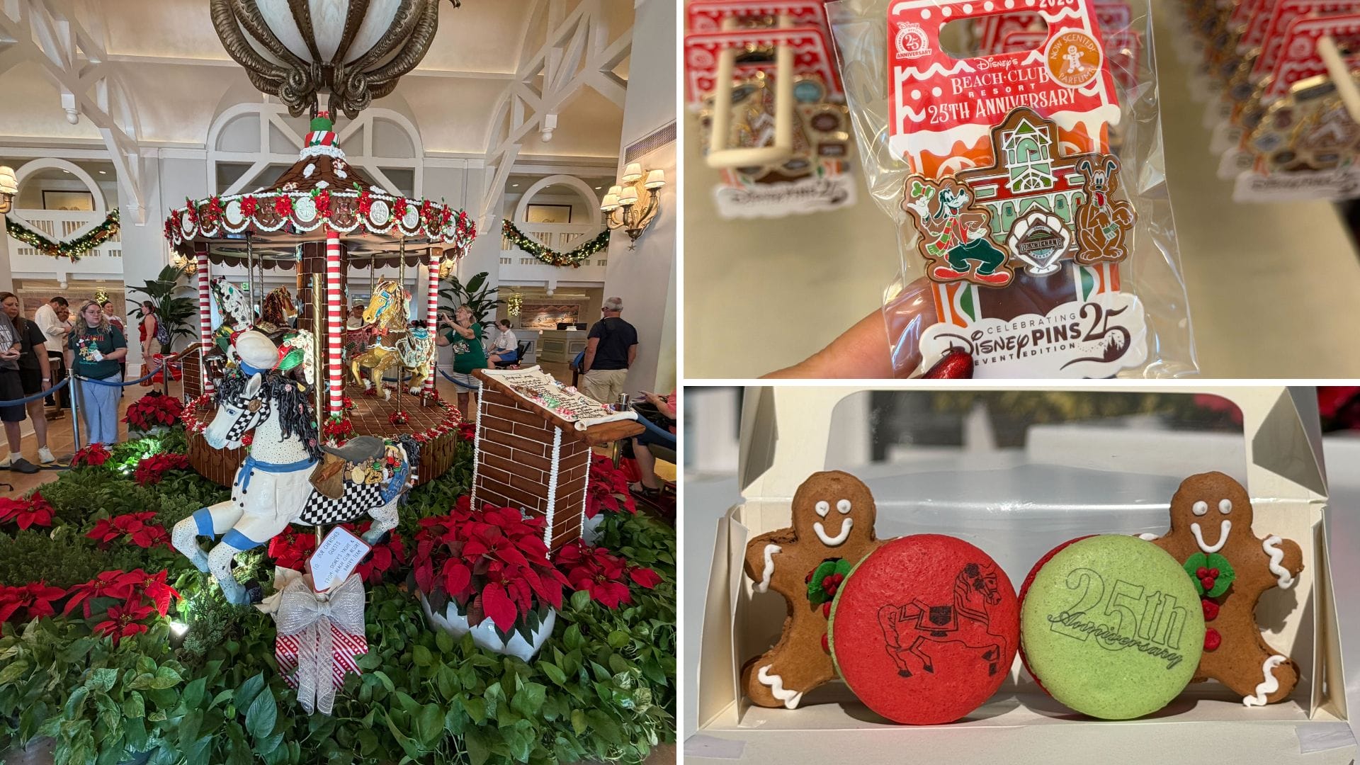 25th Anniversary Gingerbread Carousel Opens at Disney's Beach Club Resort