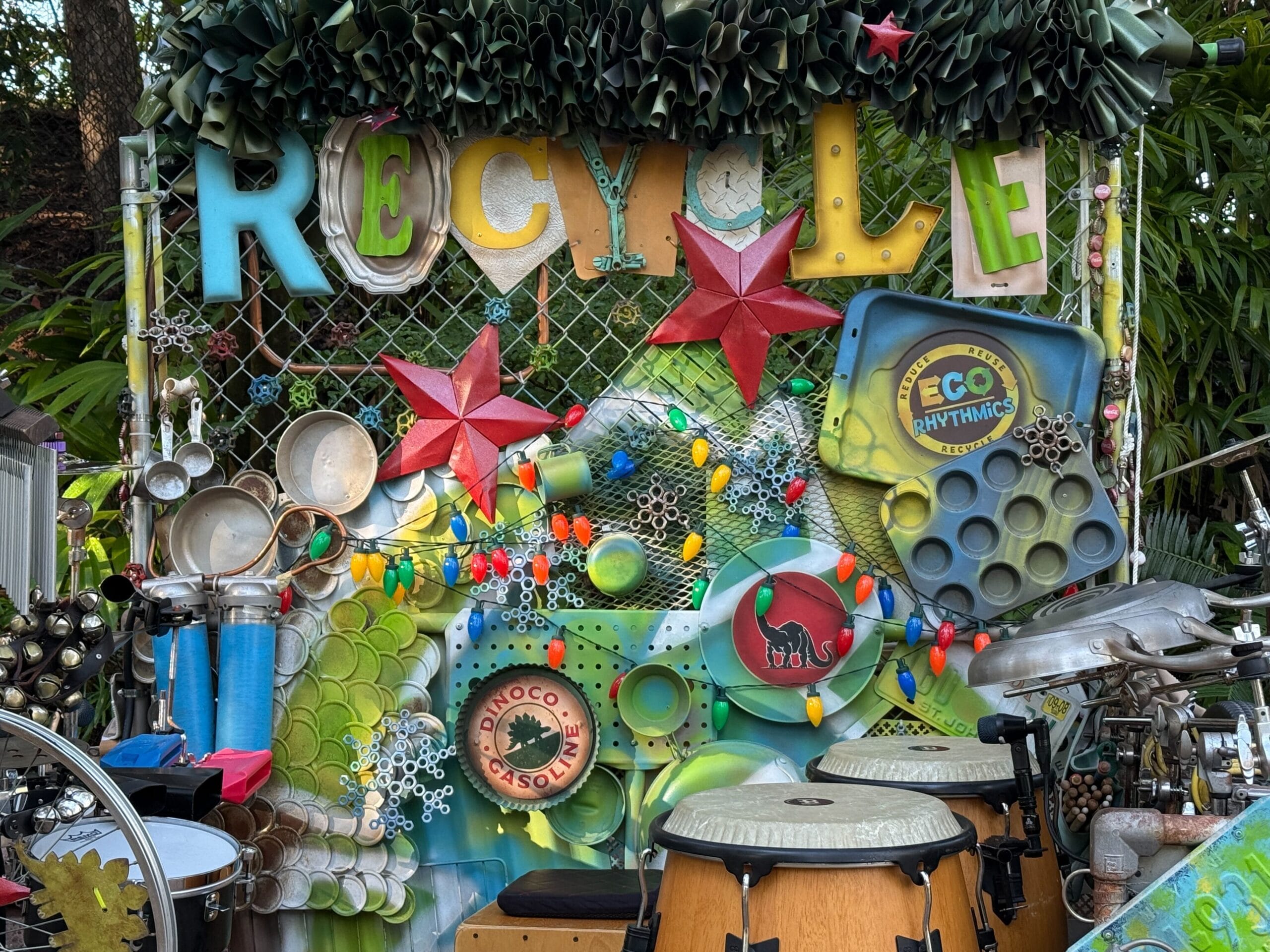 Eco Rhythmics Band Debuts Holiday Show at Animal Kingdom