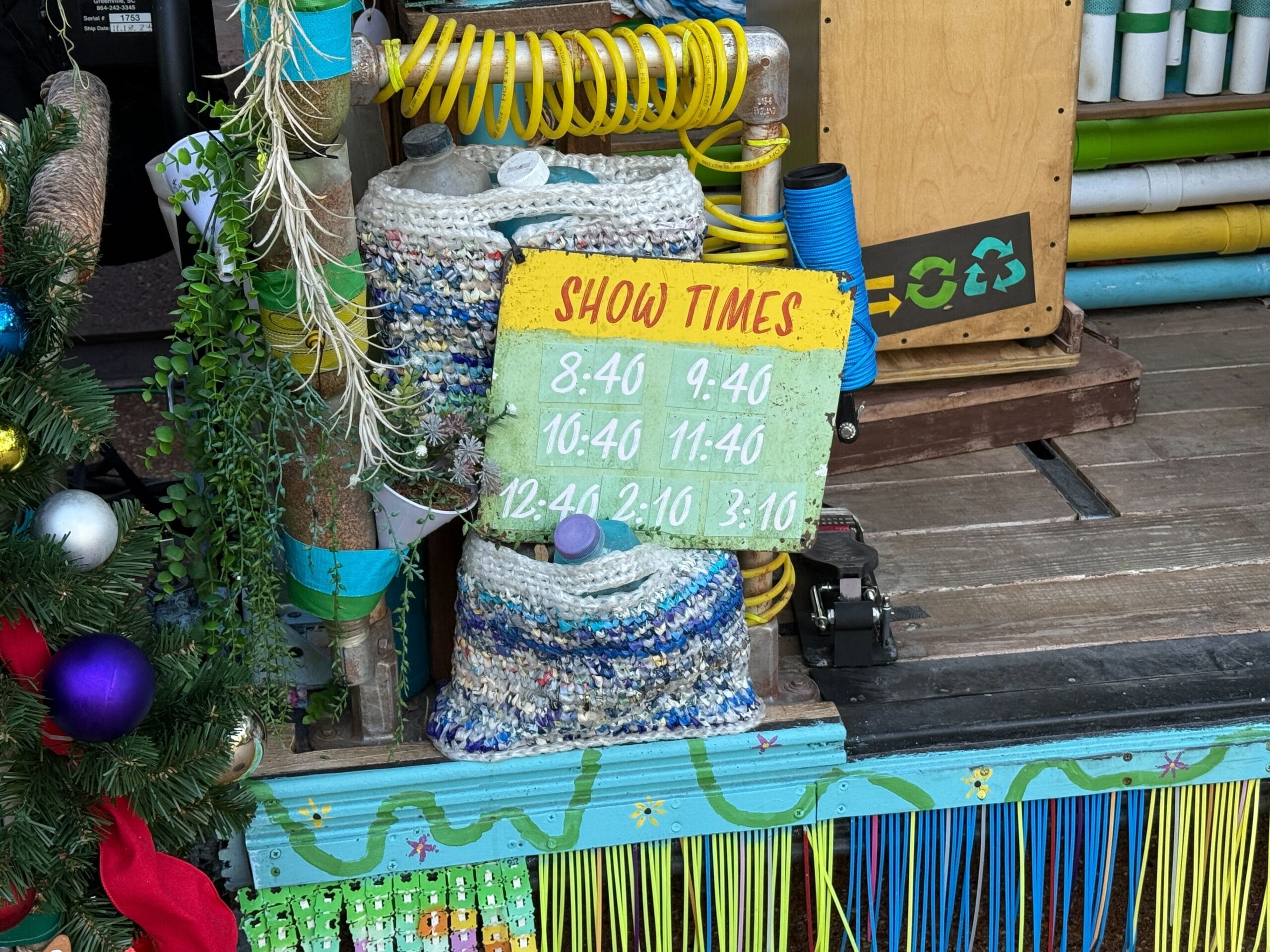 Eco Rhythmics Band Debuts Holiday Show at Animal Kingdom