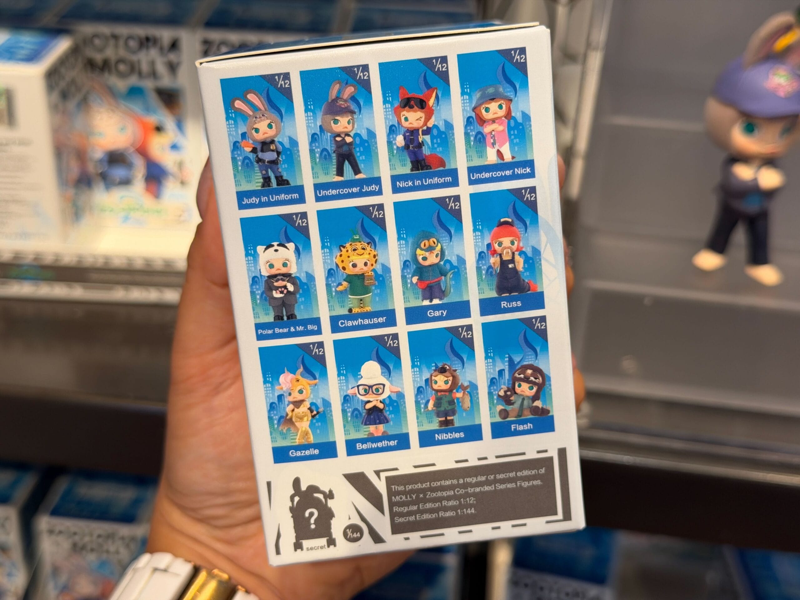 Zootopia x Molly – $19.99
character overview