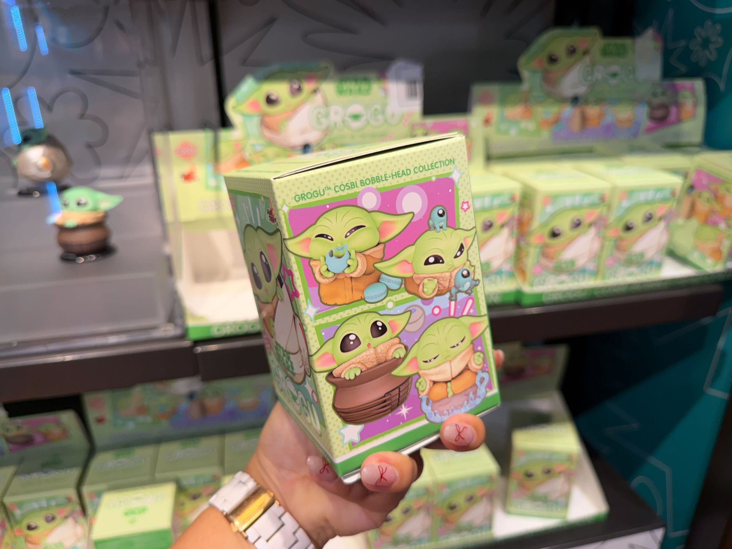 Grogu: Cutest In The Galaxy Cosbi Bobble-Head - $ 16.99 poses 1
