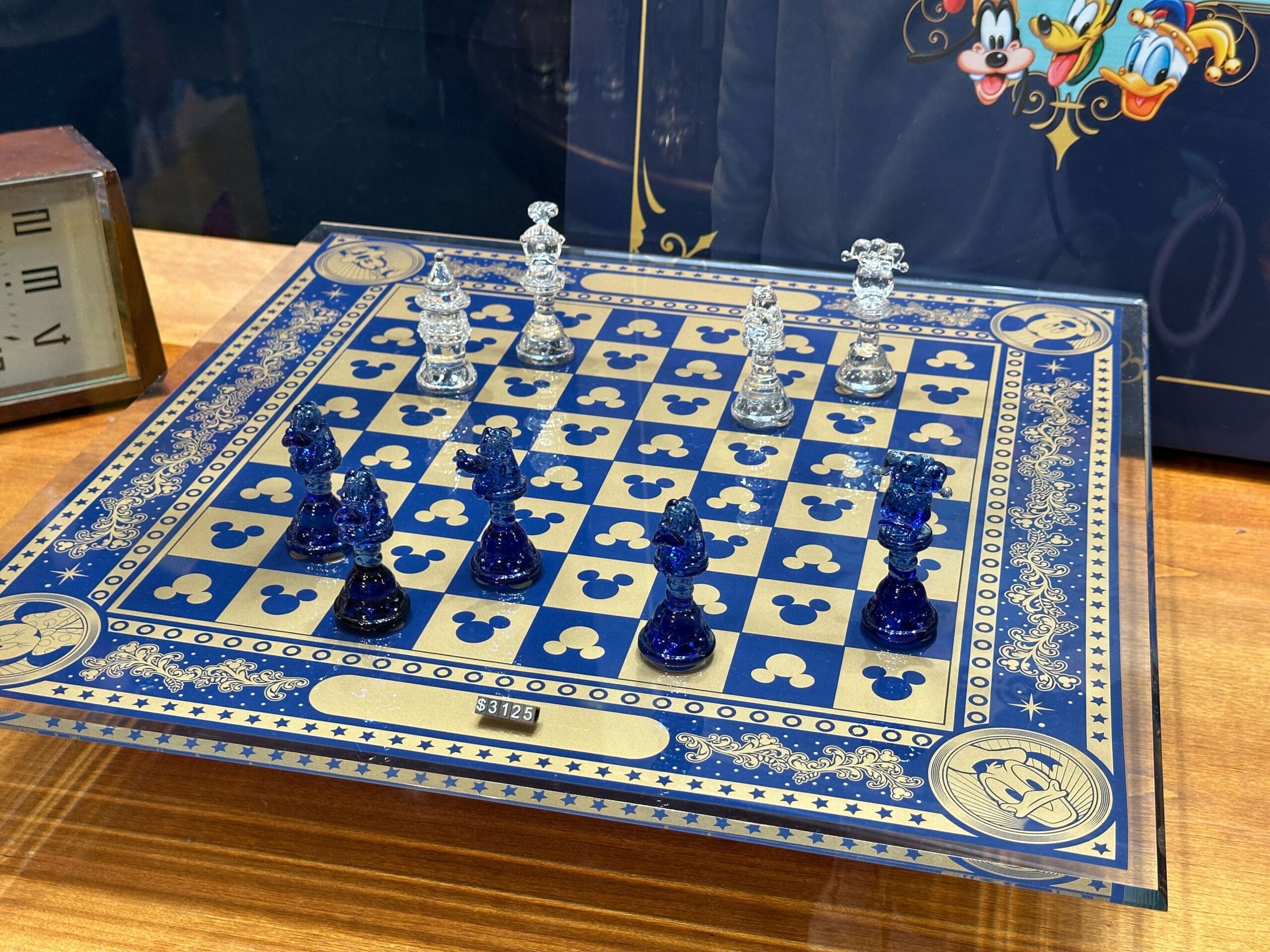New Mickey and Friends Crystal Chess Set Now Available for Four