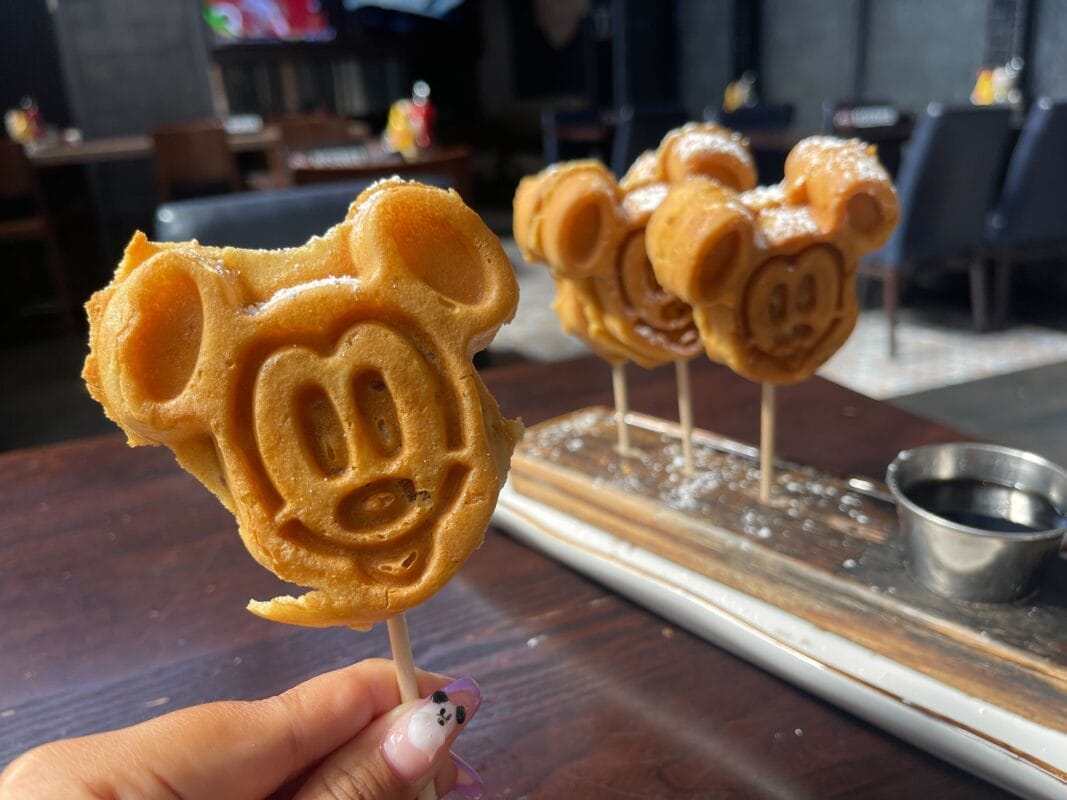 Rix Sports Bar & Grill, also at Coronado Springs, has chicken-filled waffles.