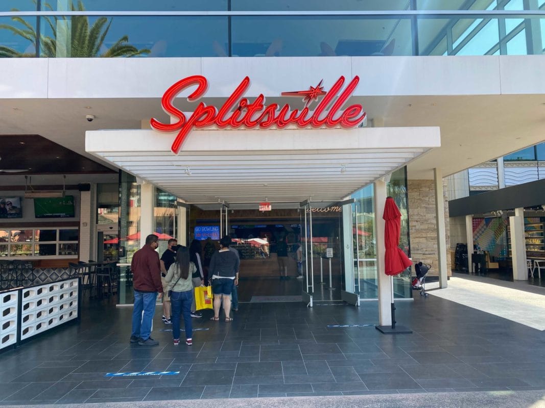 Splitsville Lanes at Downtown Disney