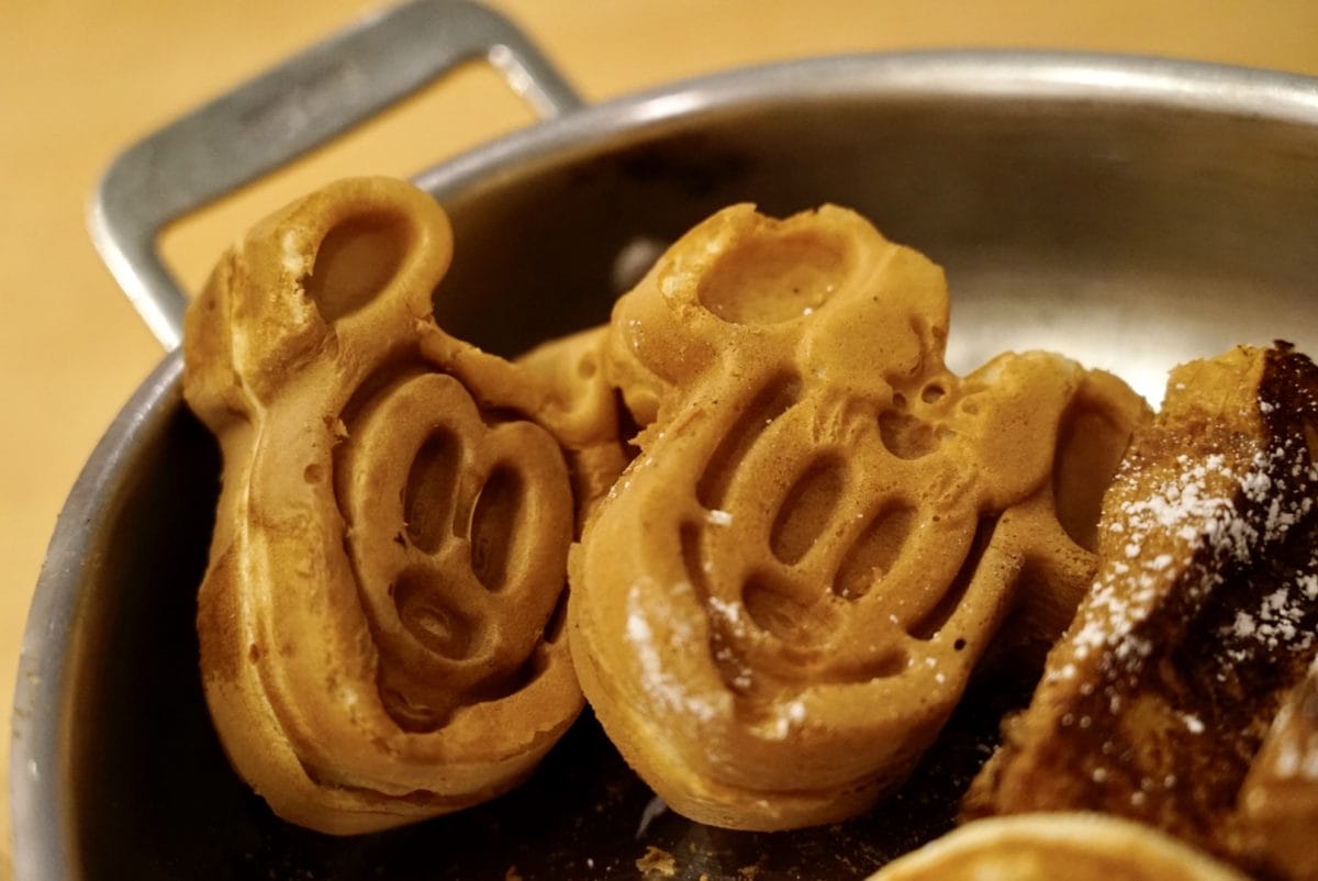 Minnie waffles at Cape May Cafe