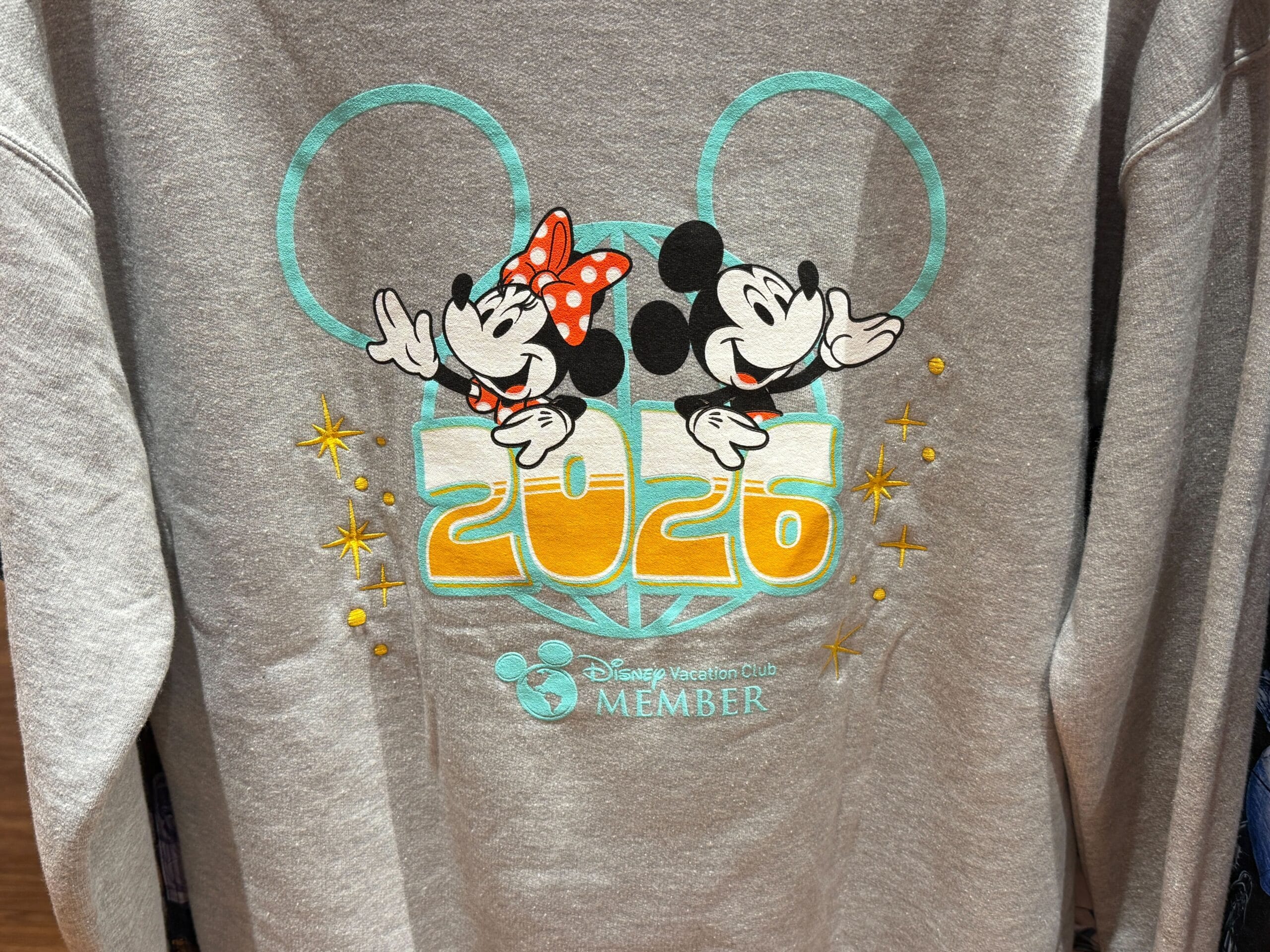 DVC Members Ring in the New Year with New 2026 Crewneck at Walt