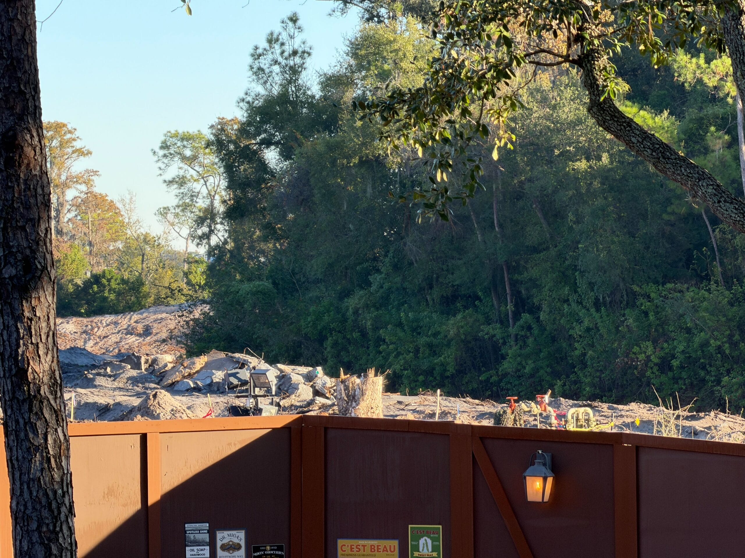 This area used to be part of Tom Sawyer Island at Magic Kingdom.
