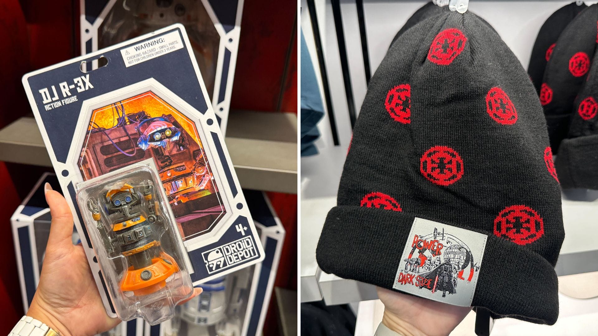 New Star Wars Beanie and DJ R-3X Figurine at Walt Disney World