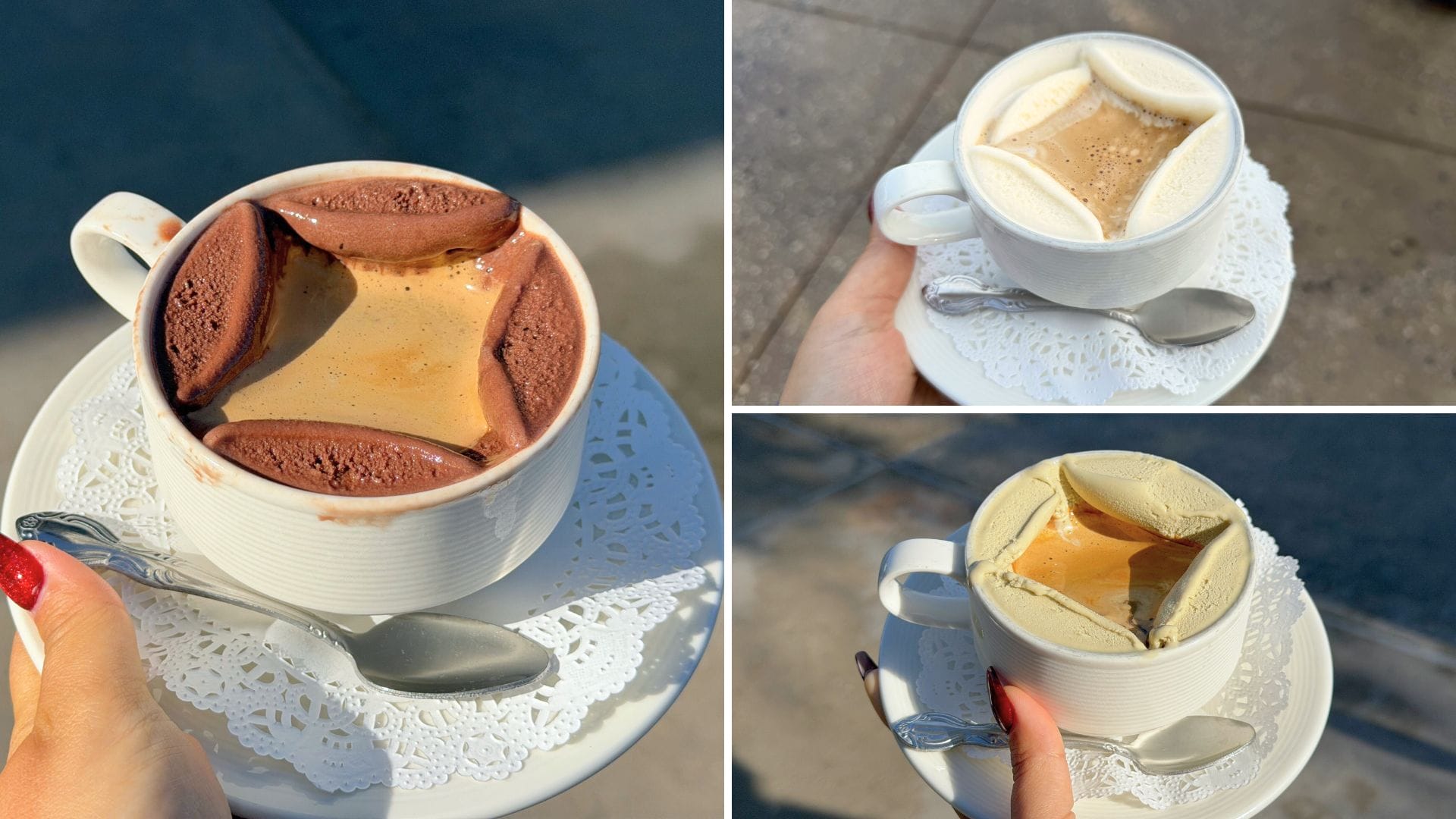 We Tried Custard, Pistachio, and Chocolate Affogato at the New Disney Springs Affogato Cart