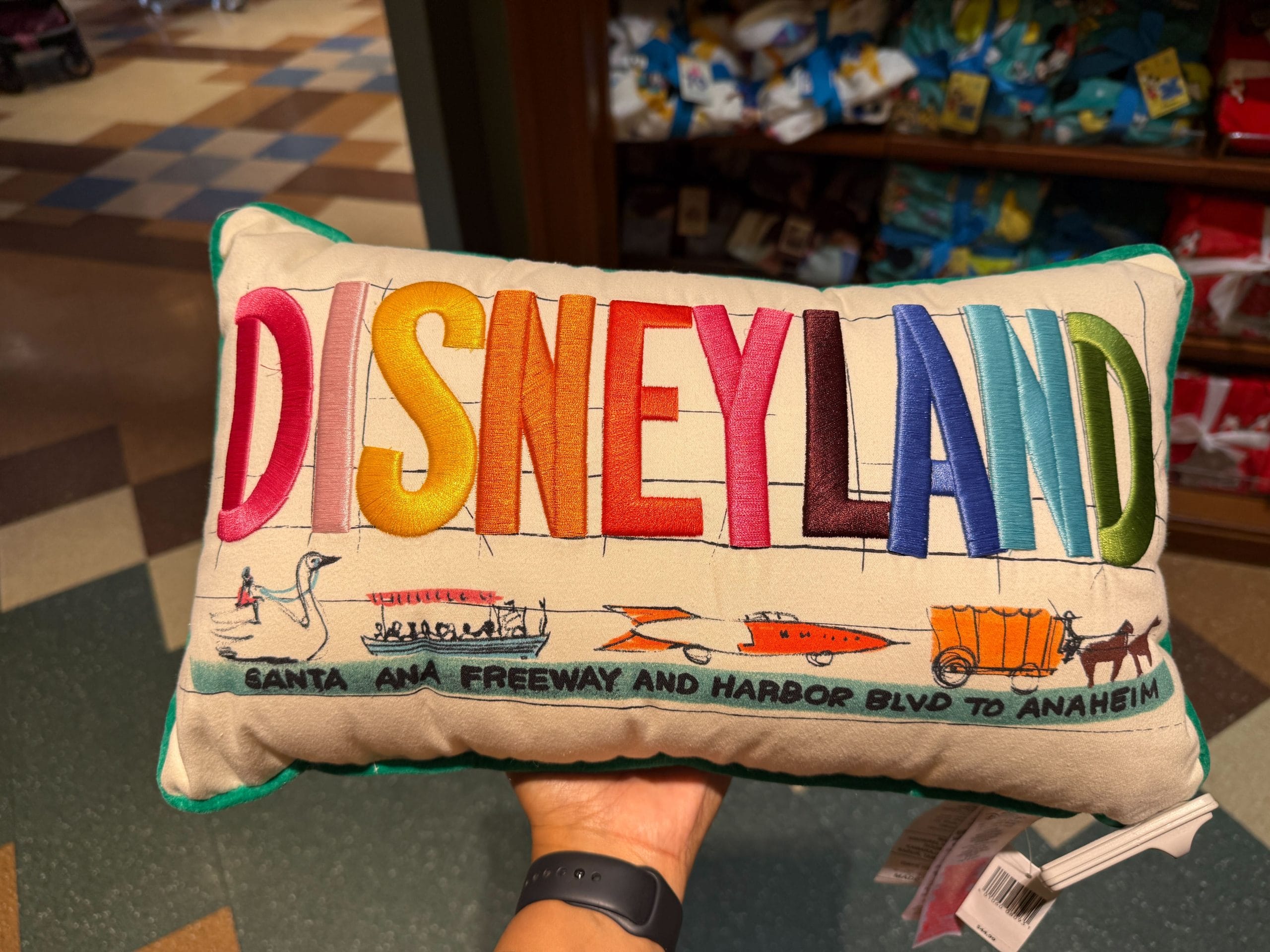 Throw Pillows Featuring Transportation, Minnie, & More Arrive at