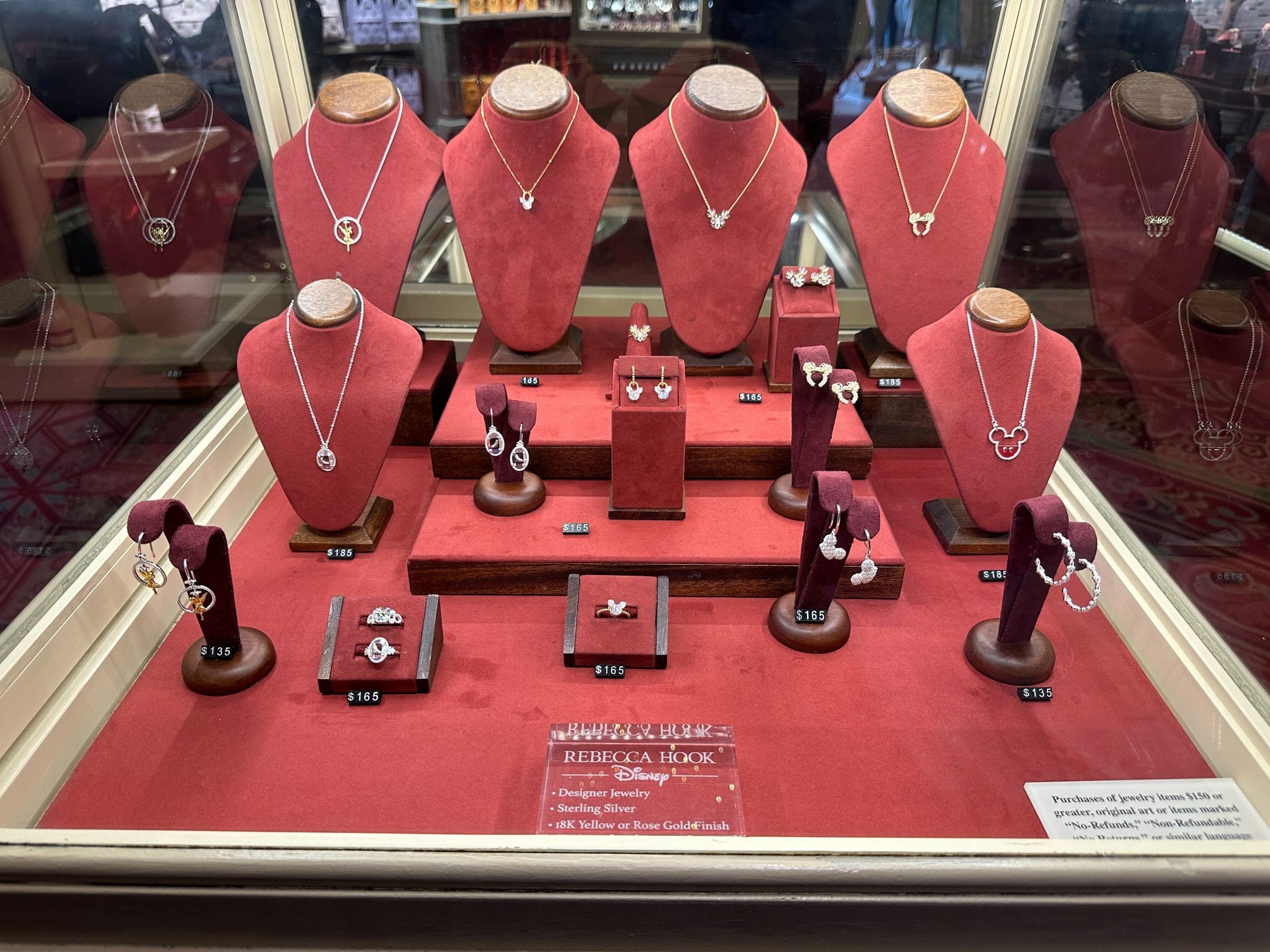 Rebecca Hook Mickey Mouse Jewelry collection now available at Walt Disney World.