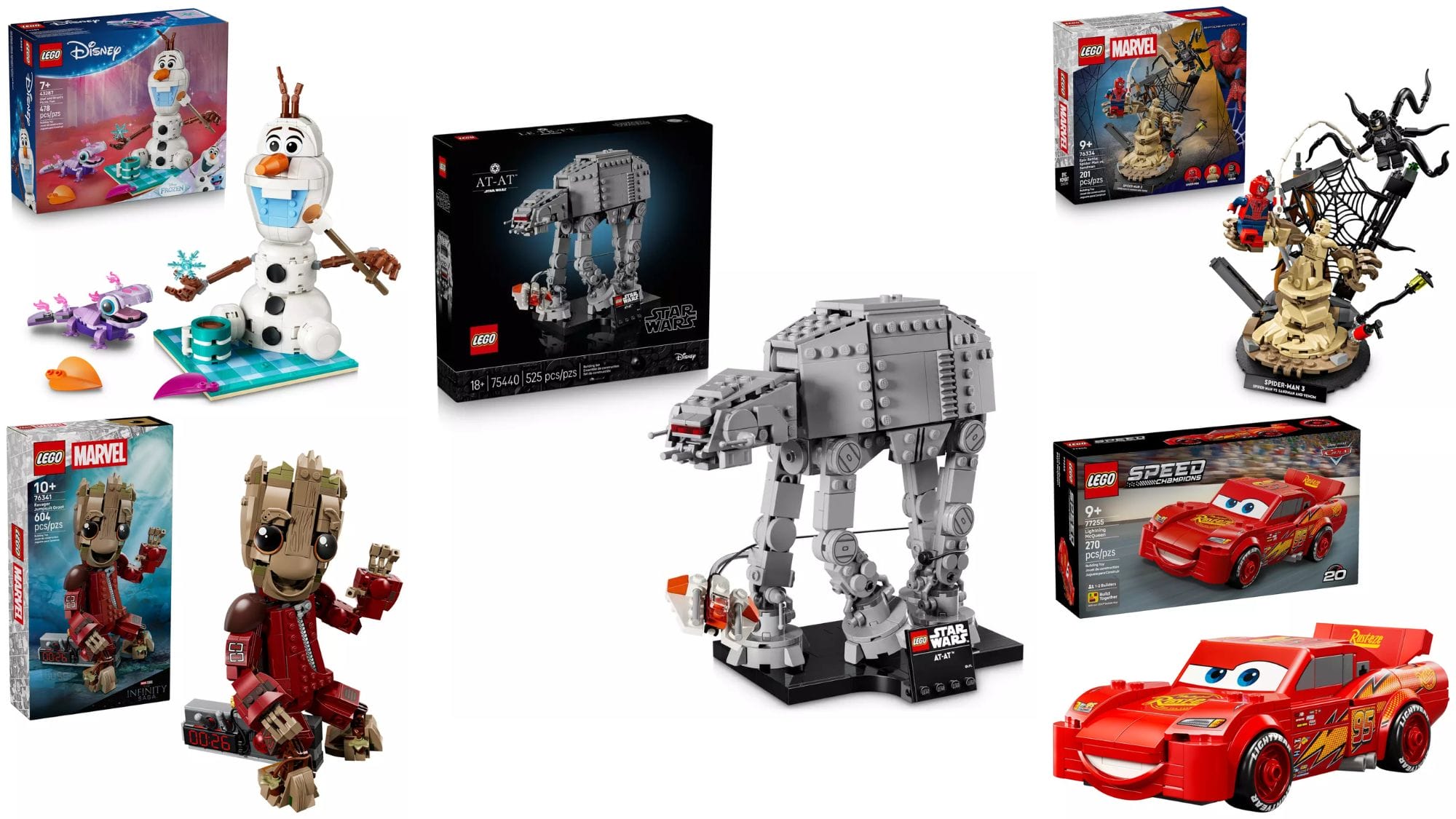 9 New Disney, Marvel, and Star Wars LEGO Sets Available From Disney Store