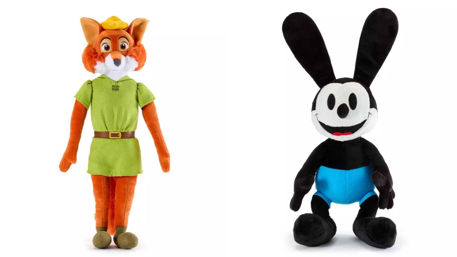 New Oswald & Robin Hood Plush From Disney Store