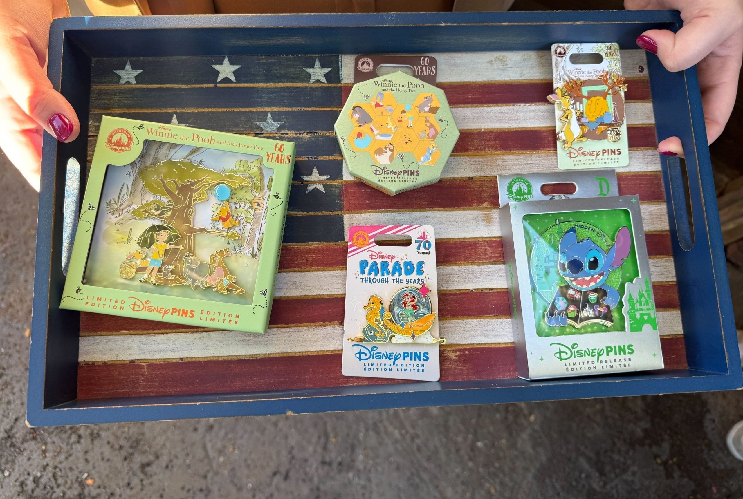 Five Pin Tuesday pins