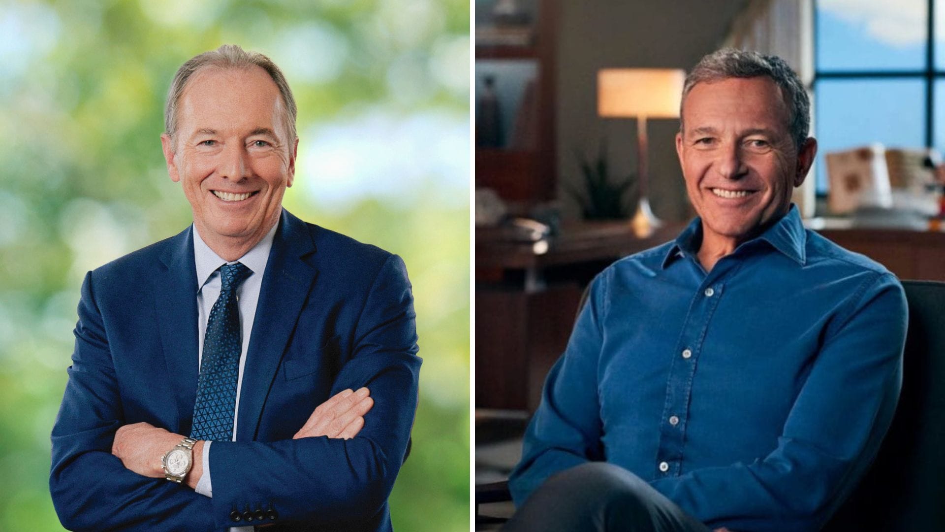 James P. Gorman and Bob Iger