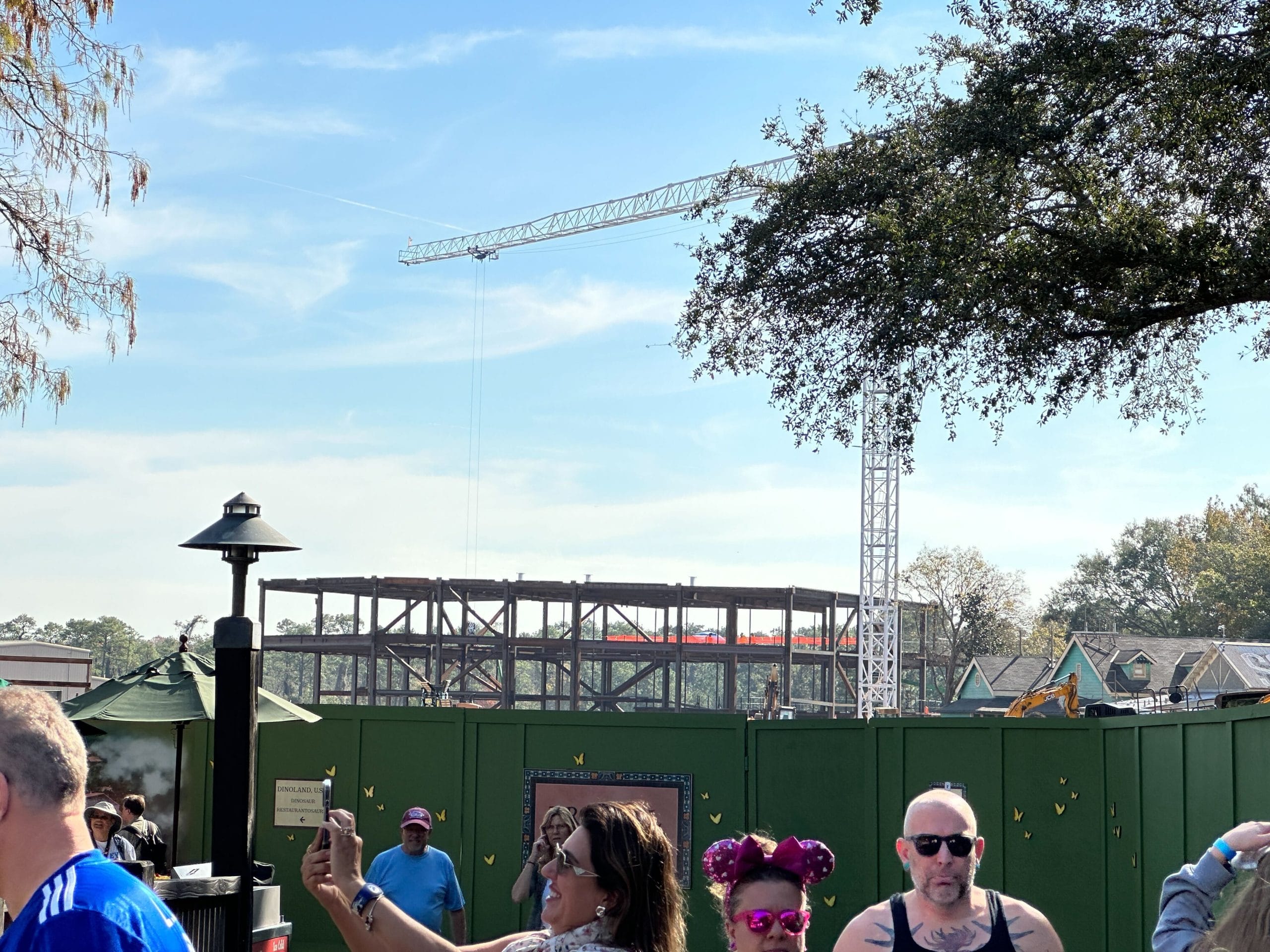 More Steel Added to Encanto Ride Building at Disney's Animal Kingdom
