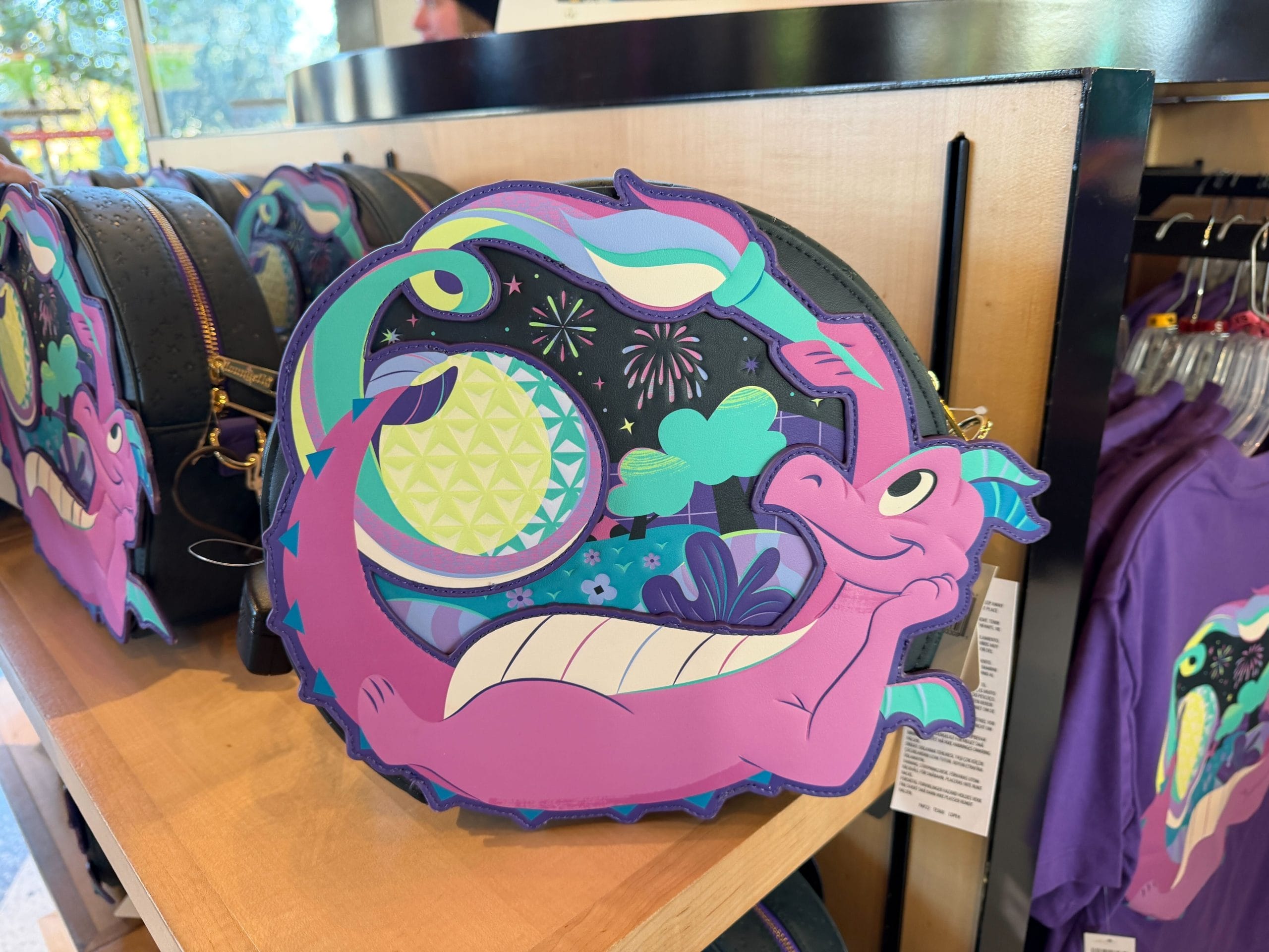 As usual, Figment is the star of this year's EPCOT International Festival of the Arts merchandise collection.
