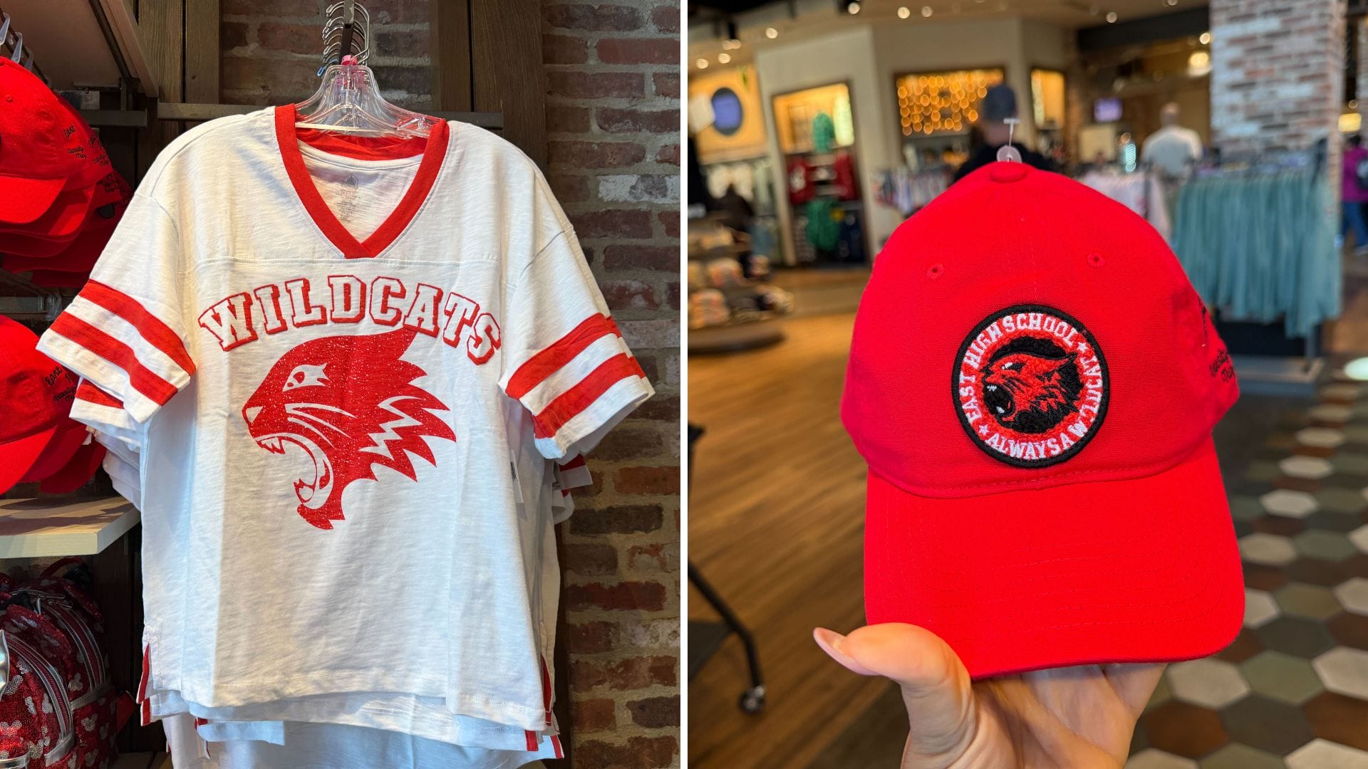 New High School Musical Wildcats Jersey & Ball Cap at Walt Disney World